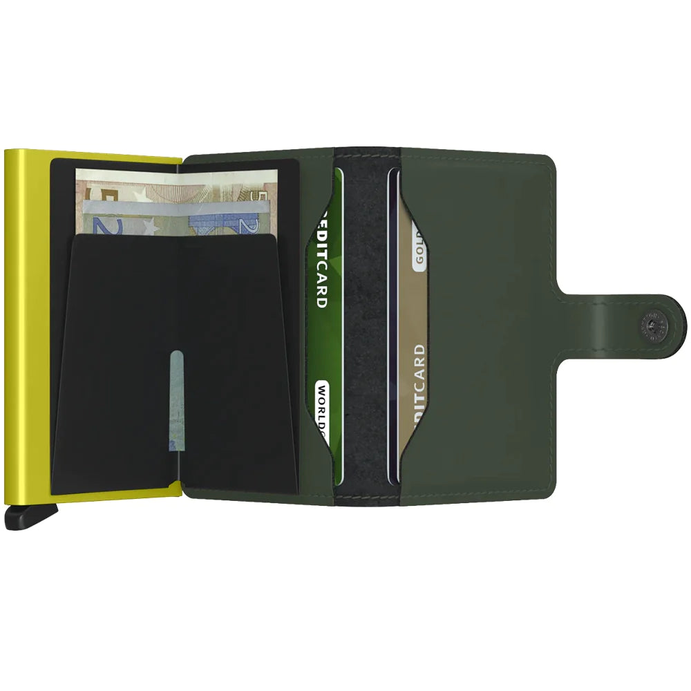 Secrid Miniwallet Matte Green & Lime