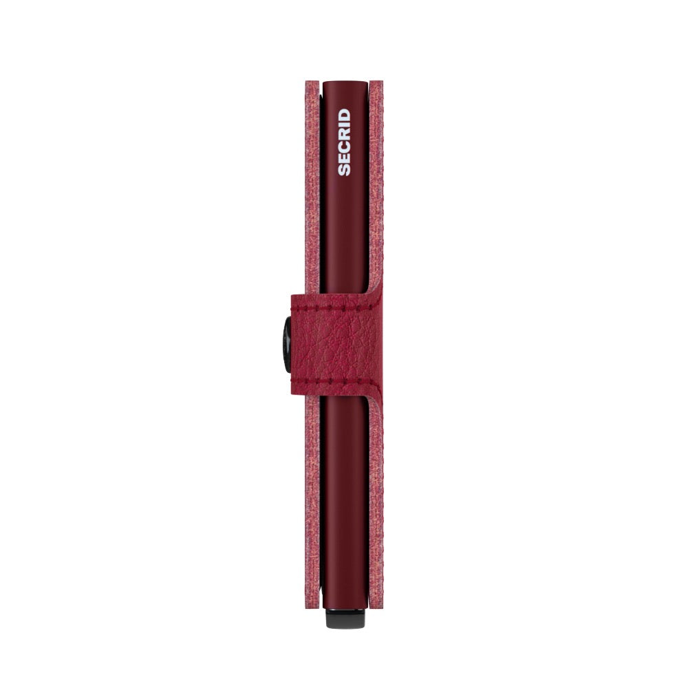 Secrid Miniwallet Stitch Magnolia Rosso
