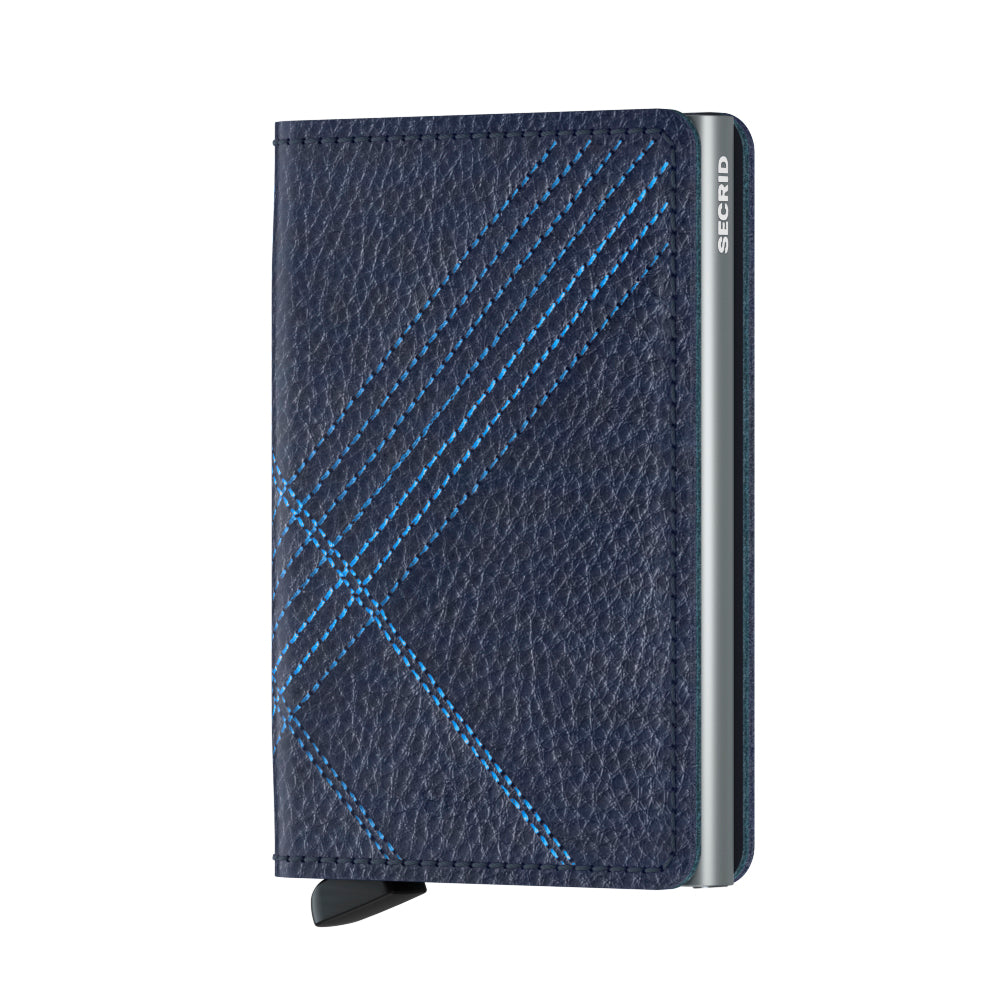 Secrid Slimwallet Stitch Linea Navy