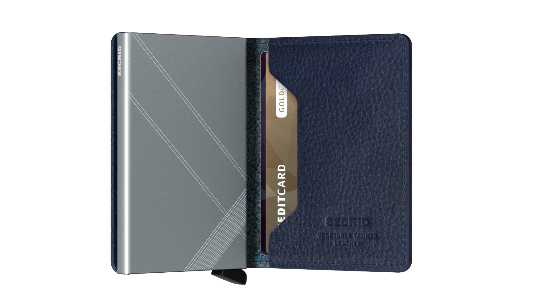 Secrid Slimwallet Stitch Linea Navy