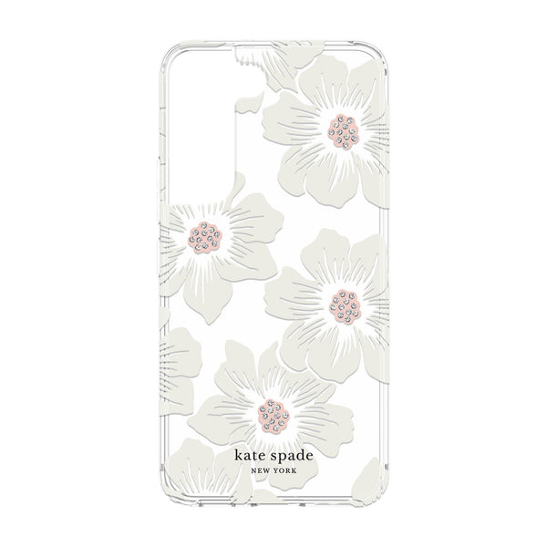 kate spade NY Protective Hardshell Case Samsung S22 Hollyhock Floral