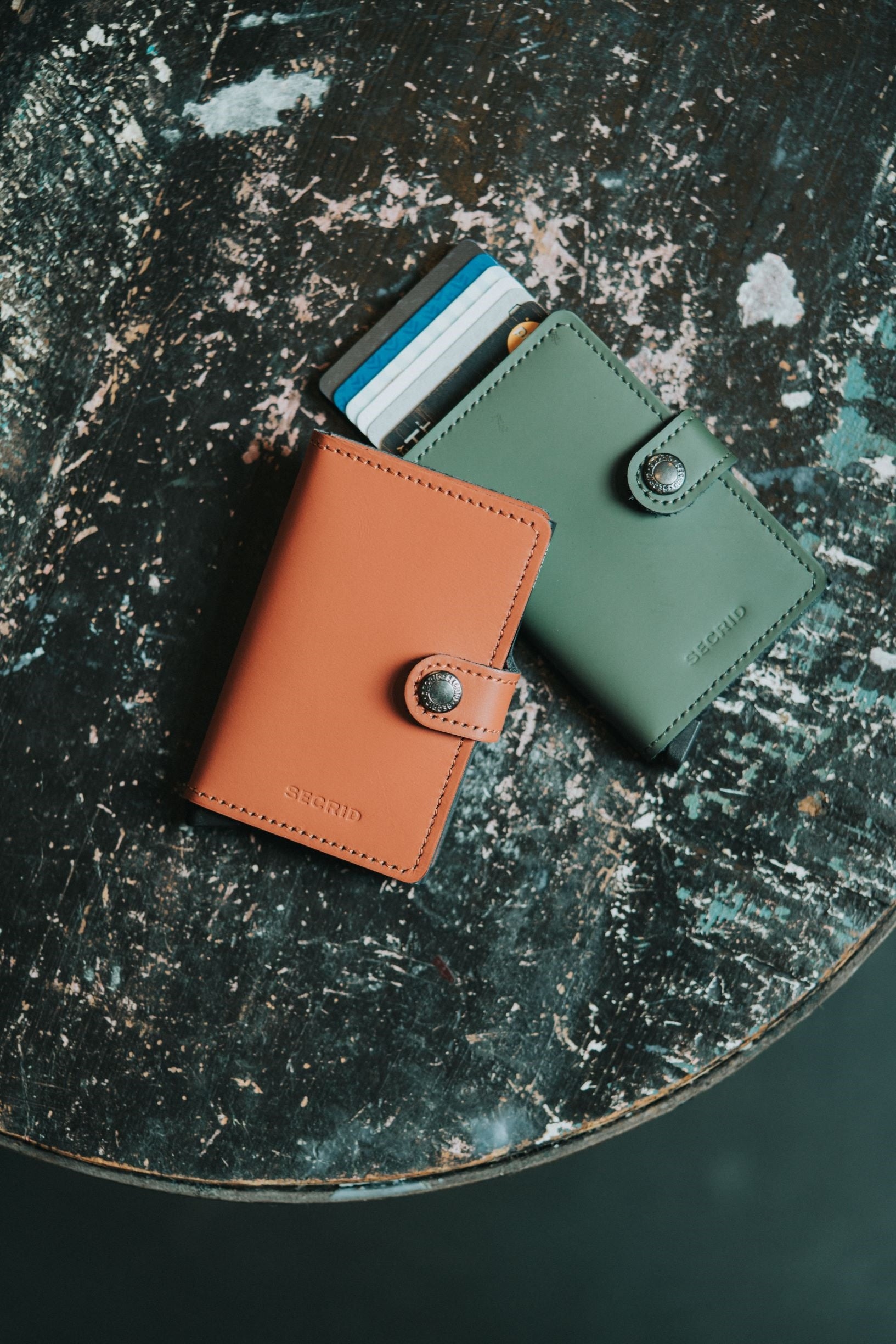 Secrid Miniwallet Matte Green & Black