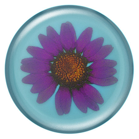 PopSockets PopGrip Pressed Flower Purple Daisy