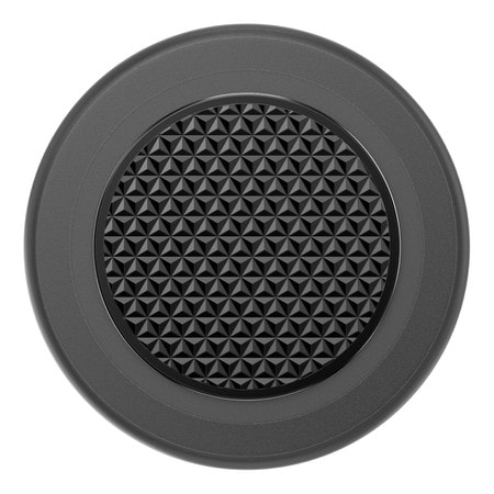 PopSockets PopGrip for MagSafe Round with Adapter Ring Triangle Knurled Black