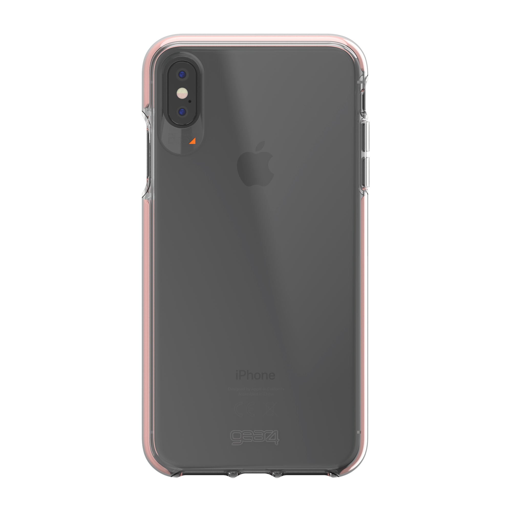 iPhone Xs Max Gear4 D3O Rose Gold Piccadilly Case - 15-03425