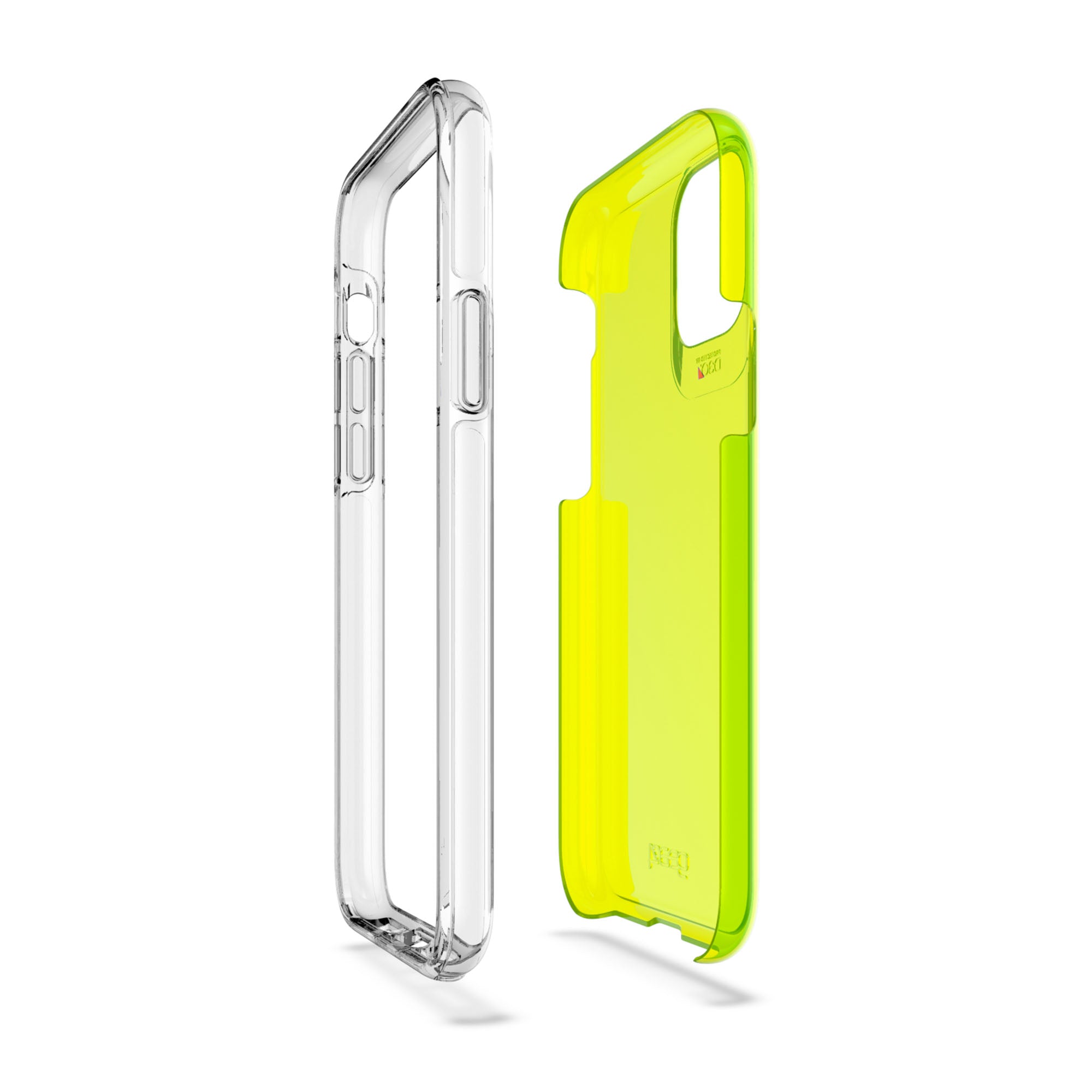 iPhone 11 Pro Gear4 D3O Yellow Crystal Palace Neon Case - 15-04781