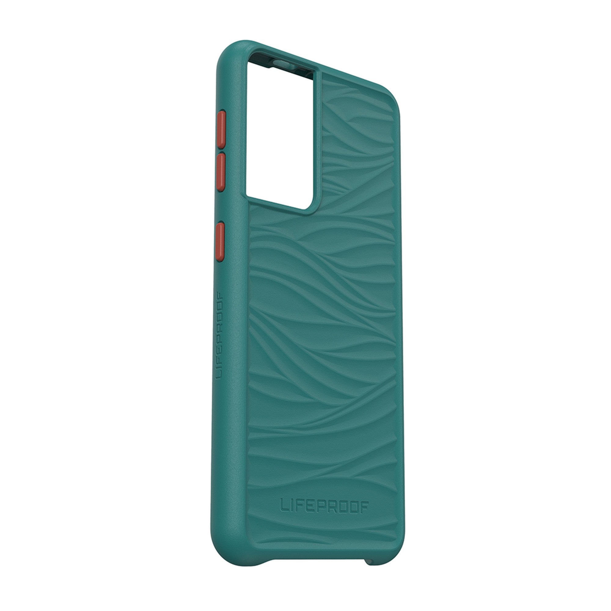 Samsung Galaxy S21 5G LifeProof Green/Orange (Down Under) Wake Recycled Plastic Case - 15-08290