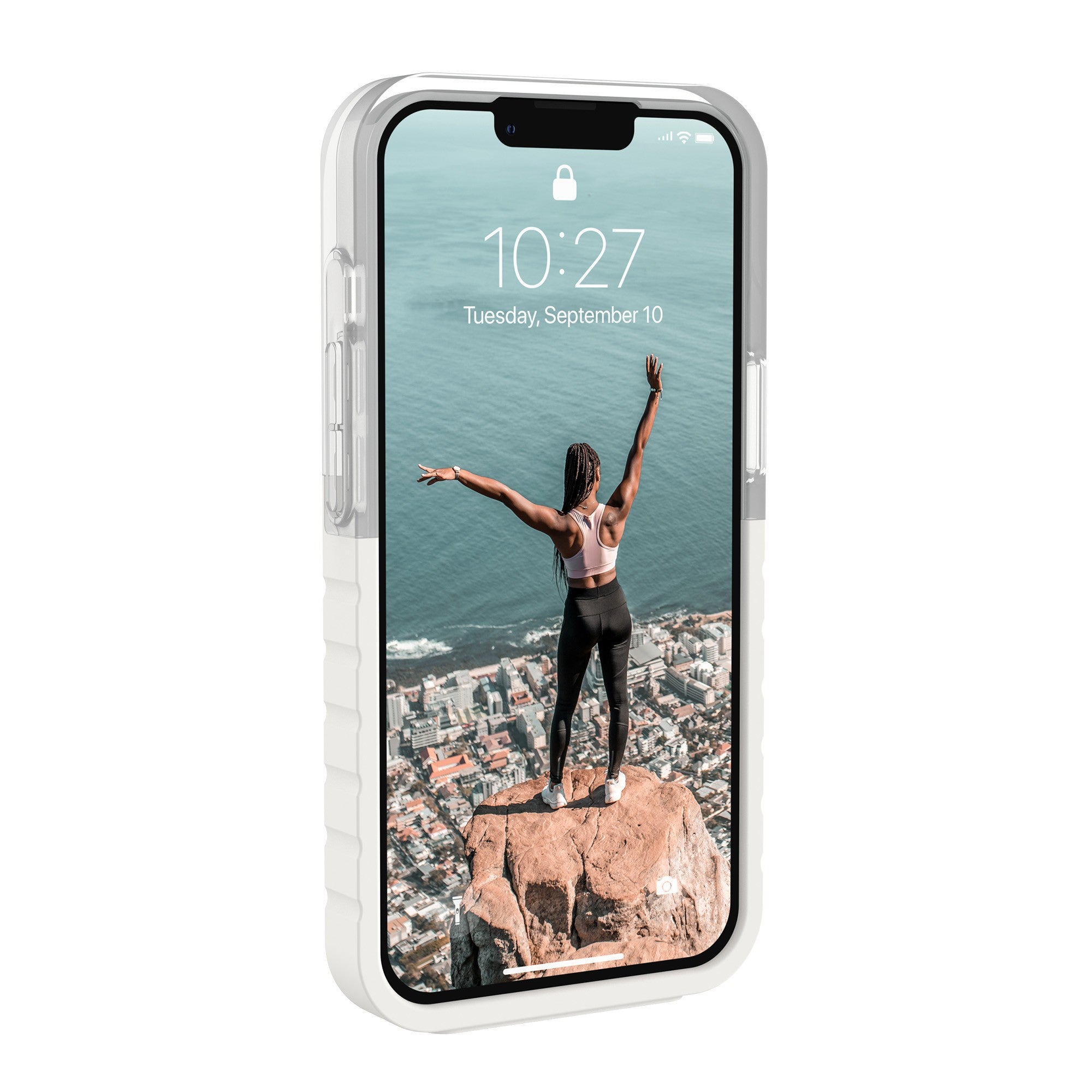 iPhone 13 UAG White (Marshmallow) Dip Case - 15-08956