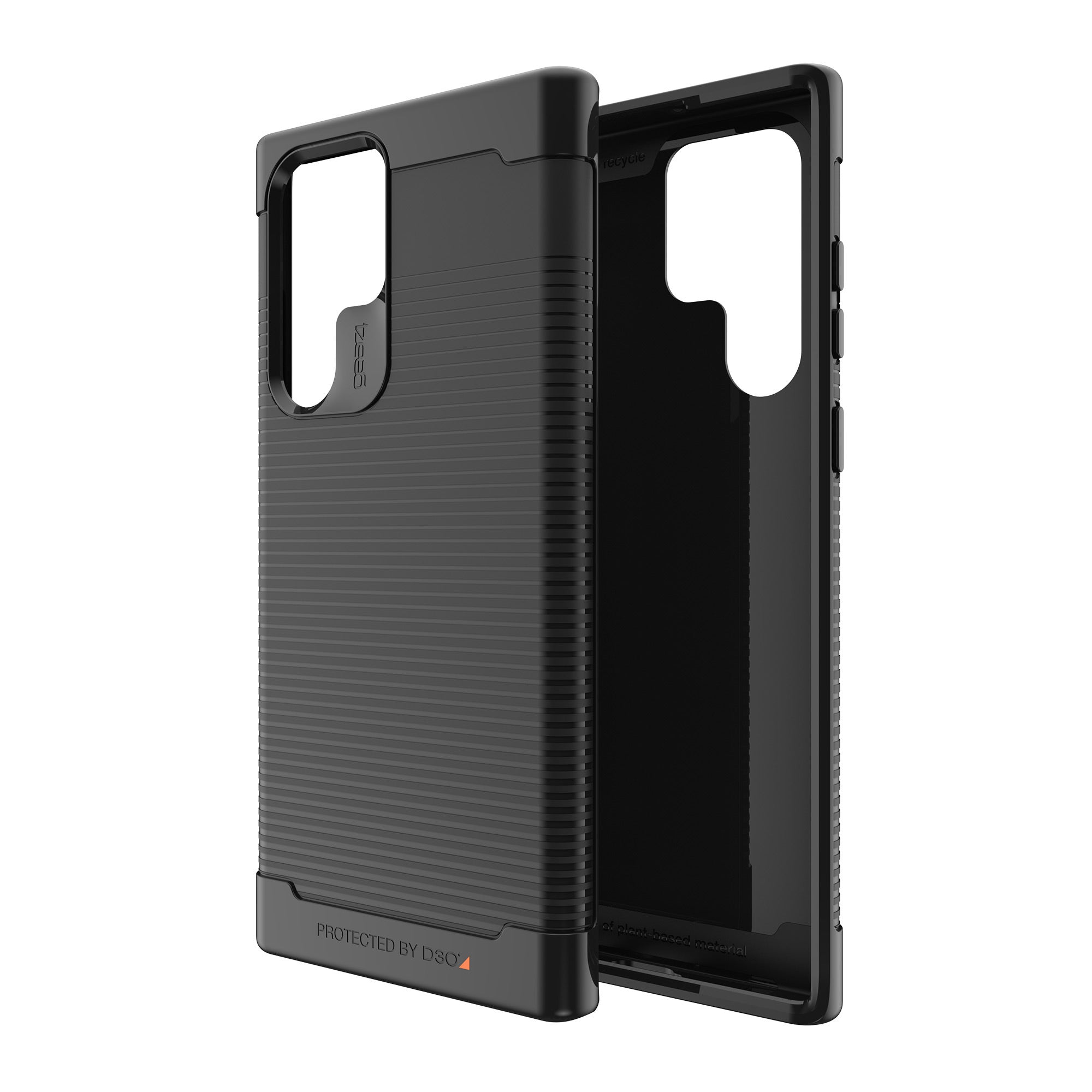 Samsung Galaxy S22 Ultra 5G Gear4 D3O Havana Case - Black - 15-09725