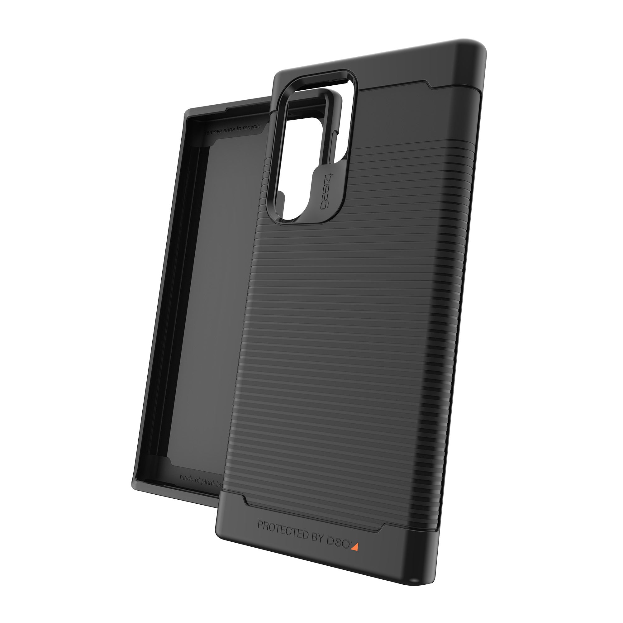 Samsung Galaxy S22 Ultra 5G Gear4 D3O Havana Case - Black - 15-09725