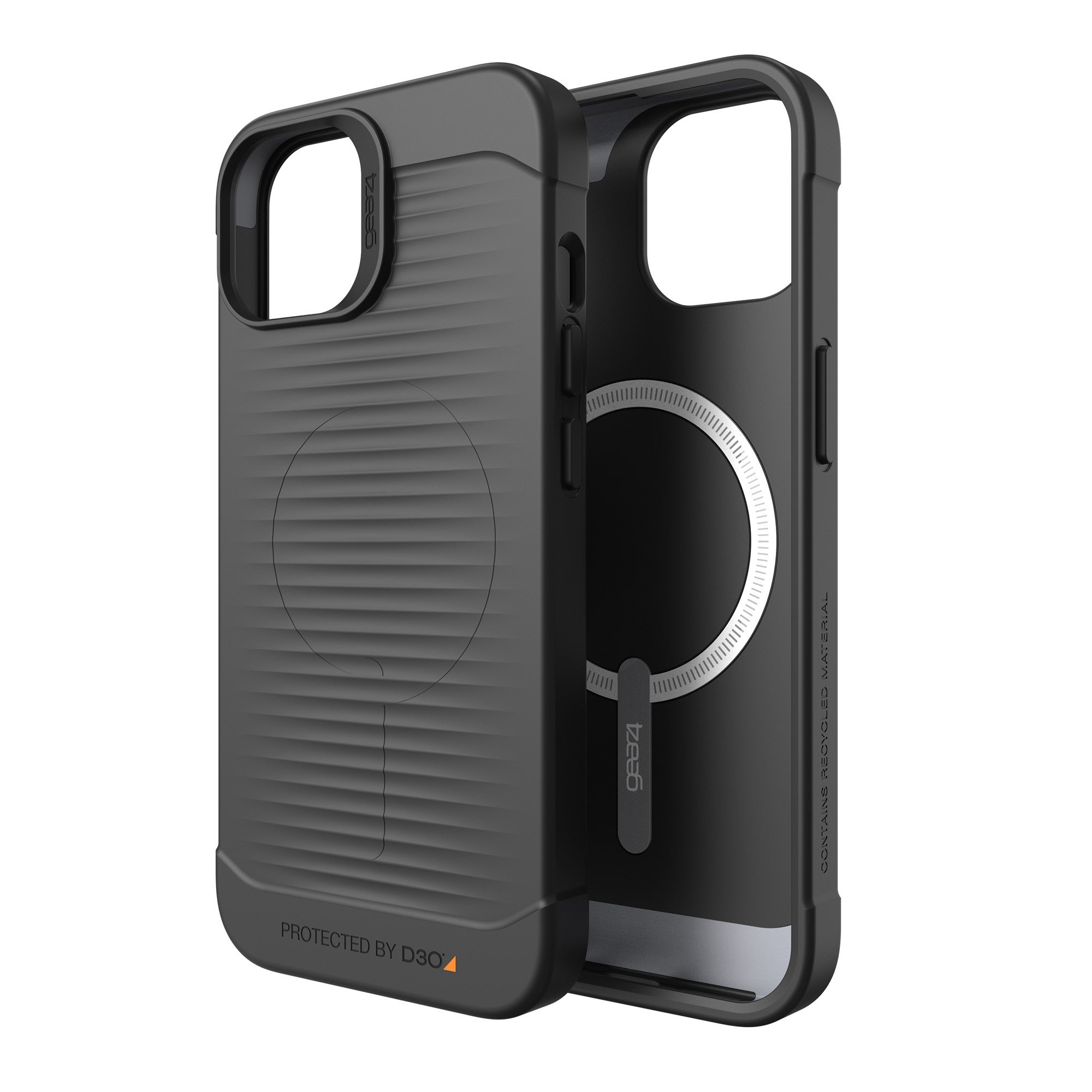 iPhone 14/13 Gear4 D3O Havana Snap Case - Black - 15-10086