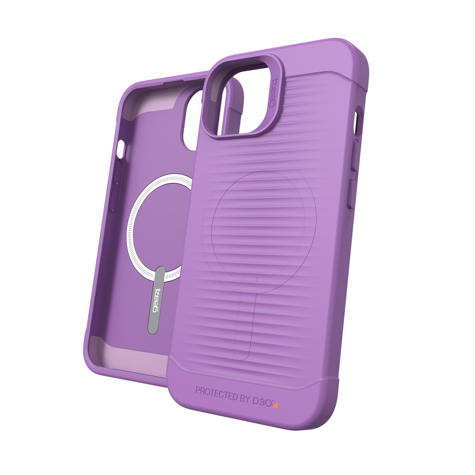 iPhone 14/13 Gear4 D3O Havana Snap Case - Purple - 15-10087