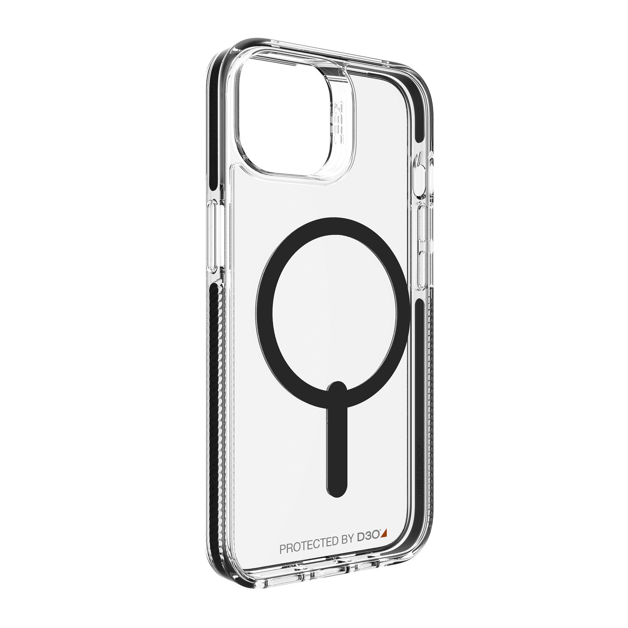 iPhone 14/13 Gear4 D3O Santa Cruz Snap Case - Black - 15-10093