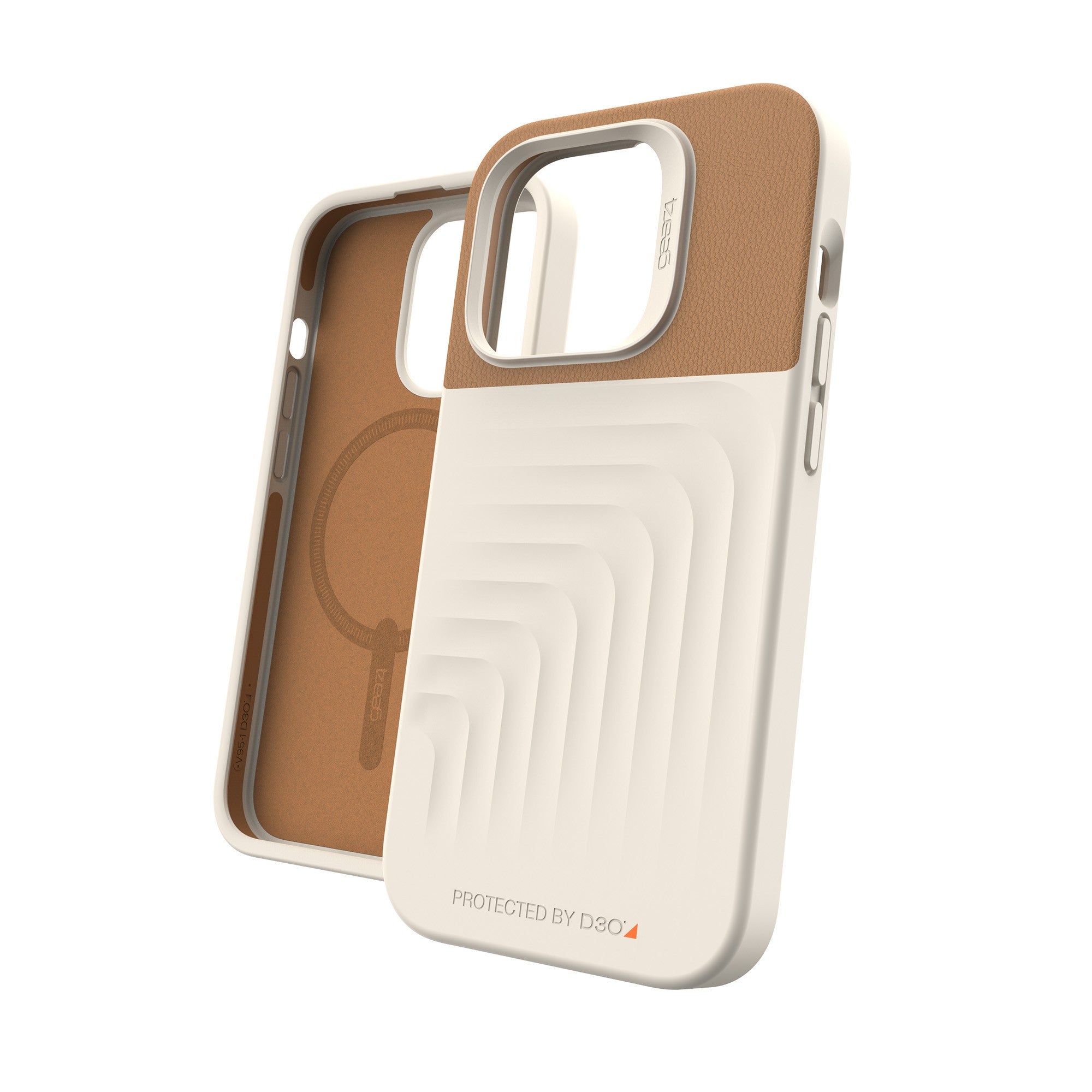 iPhone 14 Pro Gear4 D3O Brooklyn Snap Case - Sand - 15-10096