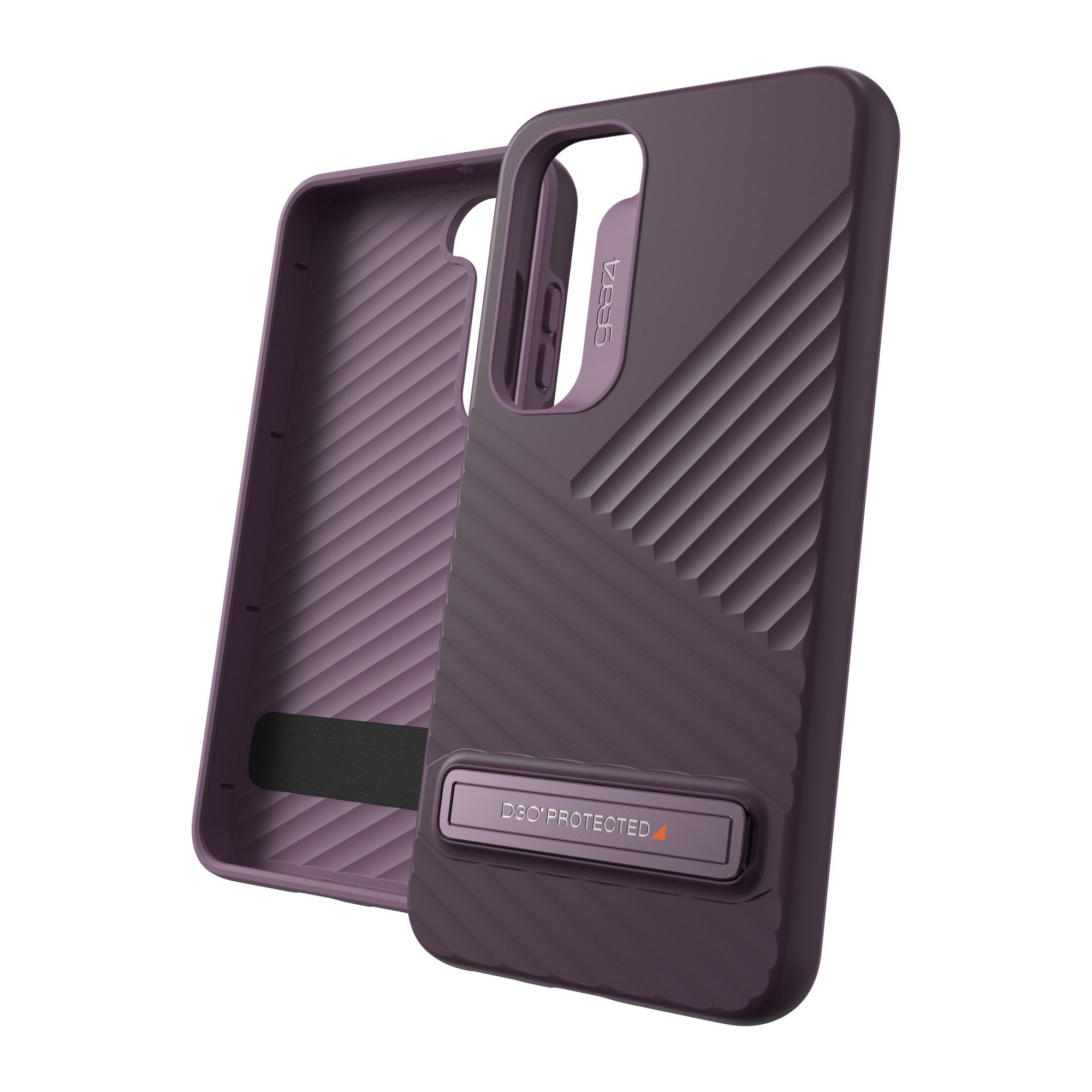 Samsung Galaxy S23 5G Gear4 D3O Denali Kickstand Case - Burgundy - 15-10883