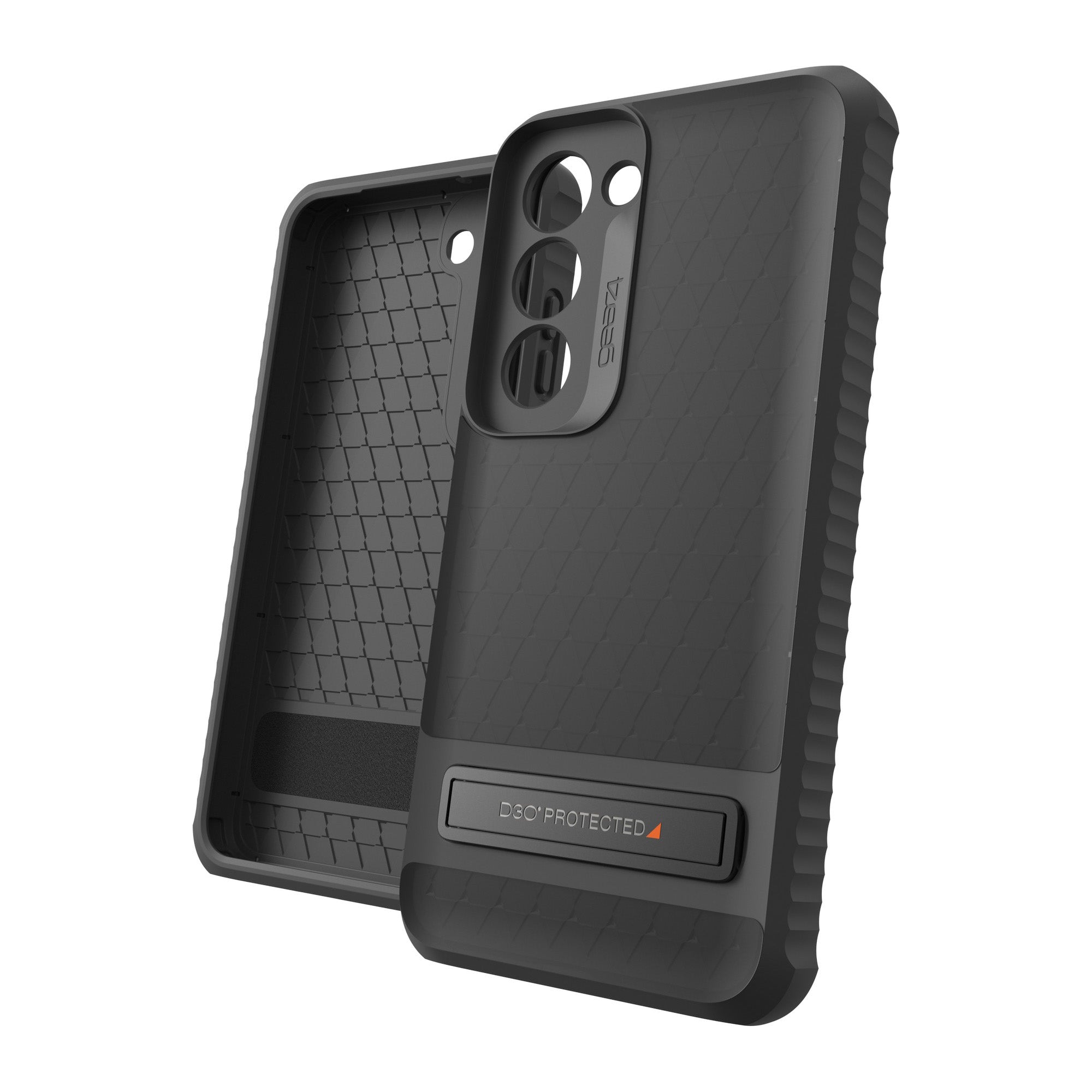 Samsung Galaxy S23 5G Gear4 D3O Everest Kickstand Case - Black - 15-10884
