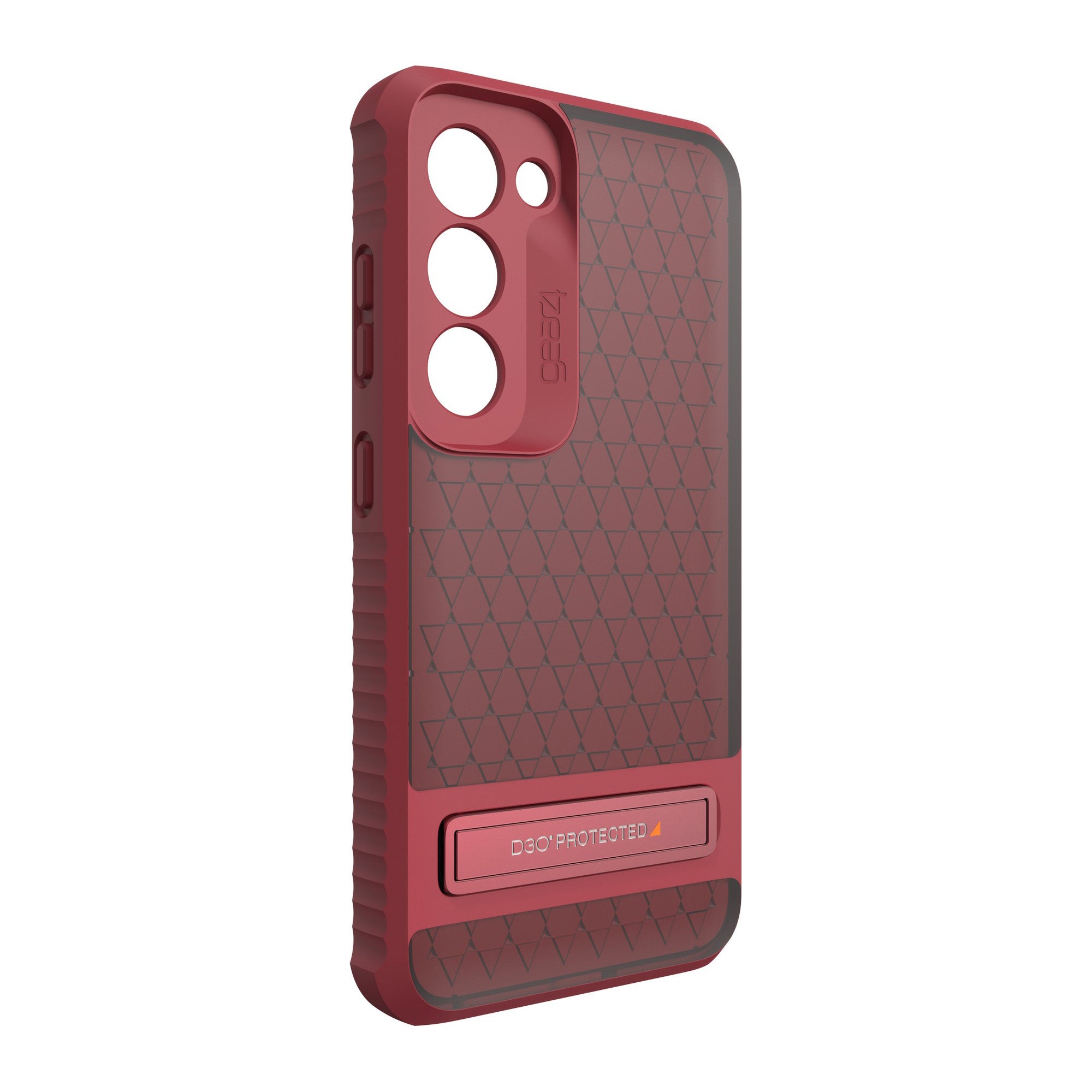 Samsung Galaxy S23 5G Gear4 D3O Everest Kickstand Case - Red - 15-10885