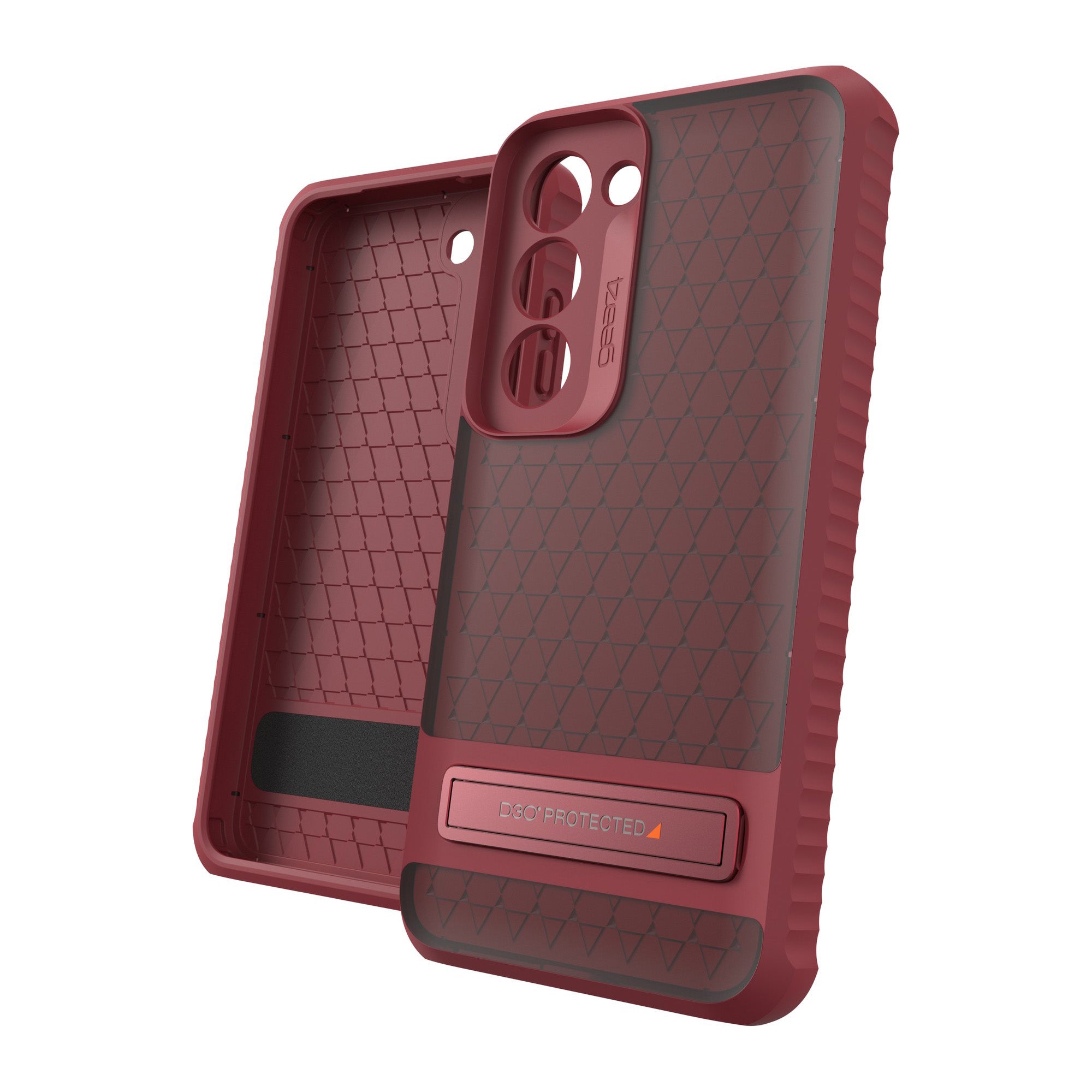 Samsung Galaxy S23 5G Gear4 D3O Everest Kickstand Case - Red - 15-10885