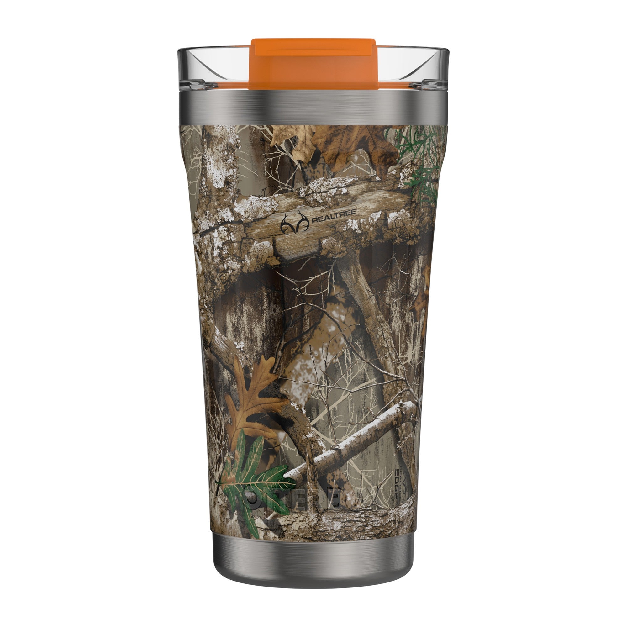 Otterbox 16oz Elevation Tumbler w/Sealed Lid - Silver (Realtree Steel Edge) - 15-11366