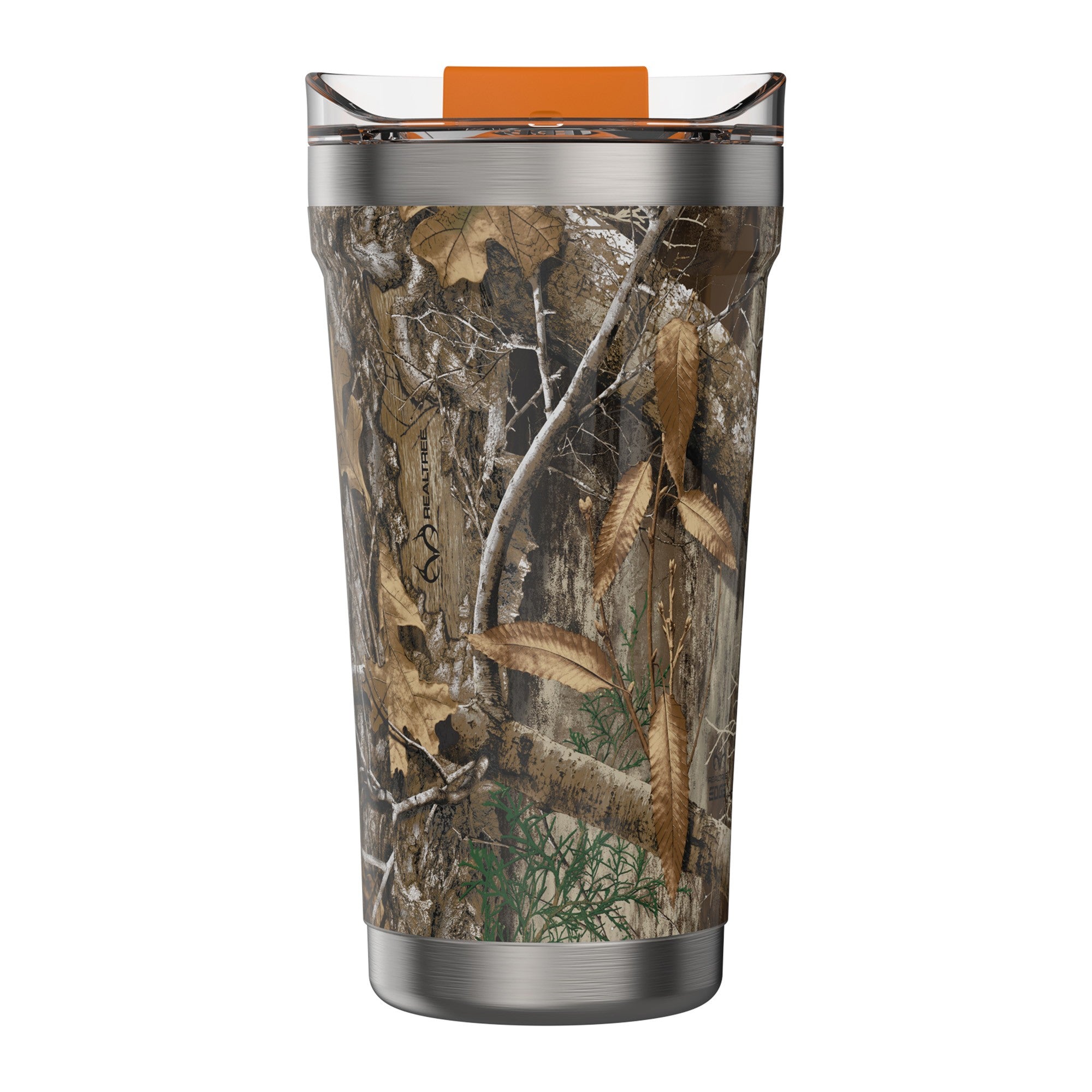 Otterbox 16oz Elevation Tumbler w/Sealed Lid - Silver (Realtree Steel Edge) - 15-11366