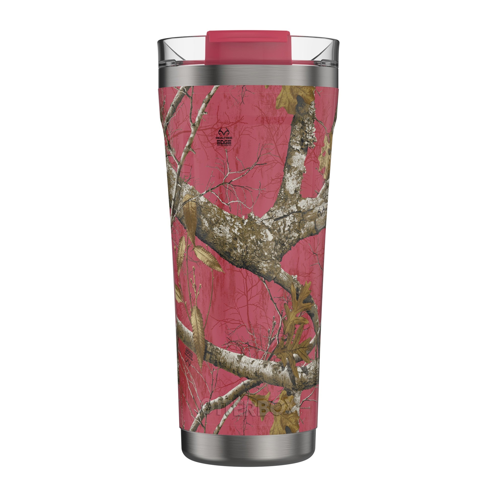 Otterbox 20oz Elevation Tumbler w/Sealed Lid - Pink (Realtree Flamingo) - 15-11370