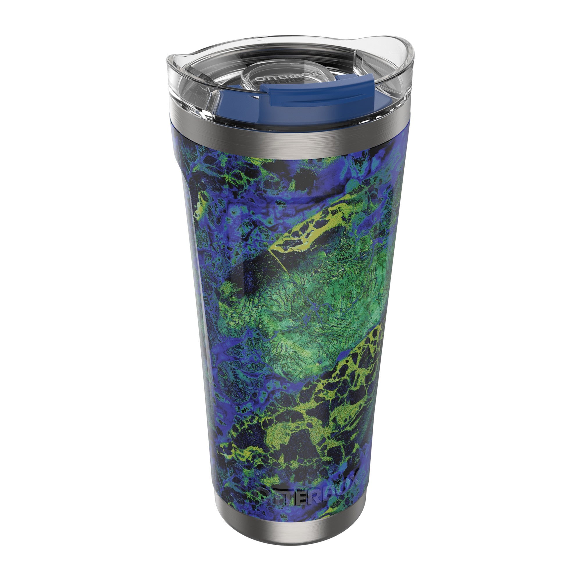 Otterbox 20oz Elevation Tumbler w/Sealed Lid - Blue (Realtree Steel Wave) - 15-11371