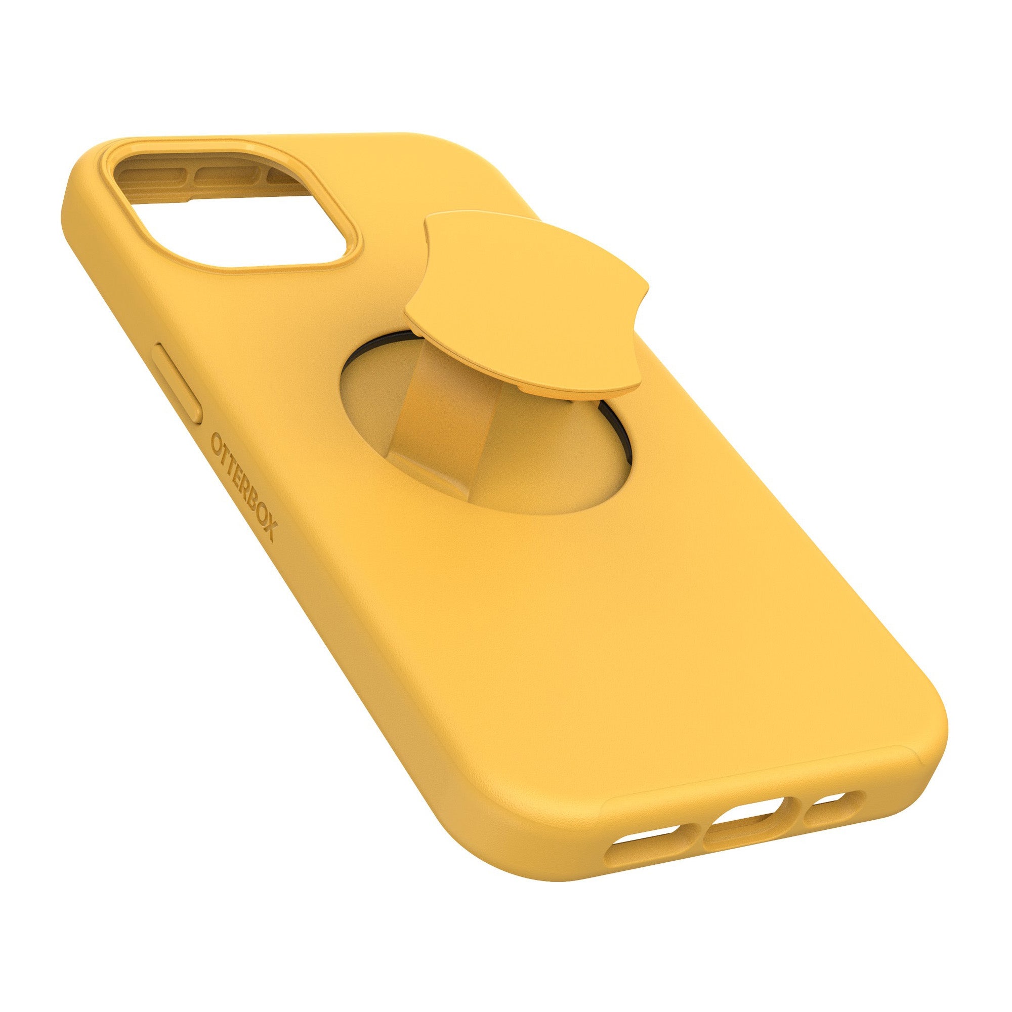 iPhone 15/14/13 Otterbox OtterGrip Symmetry w/ MagSafe Series Case - Orange (Aspen Gleam) - 15-11404