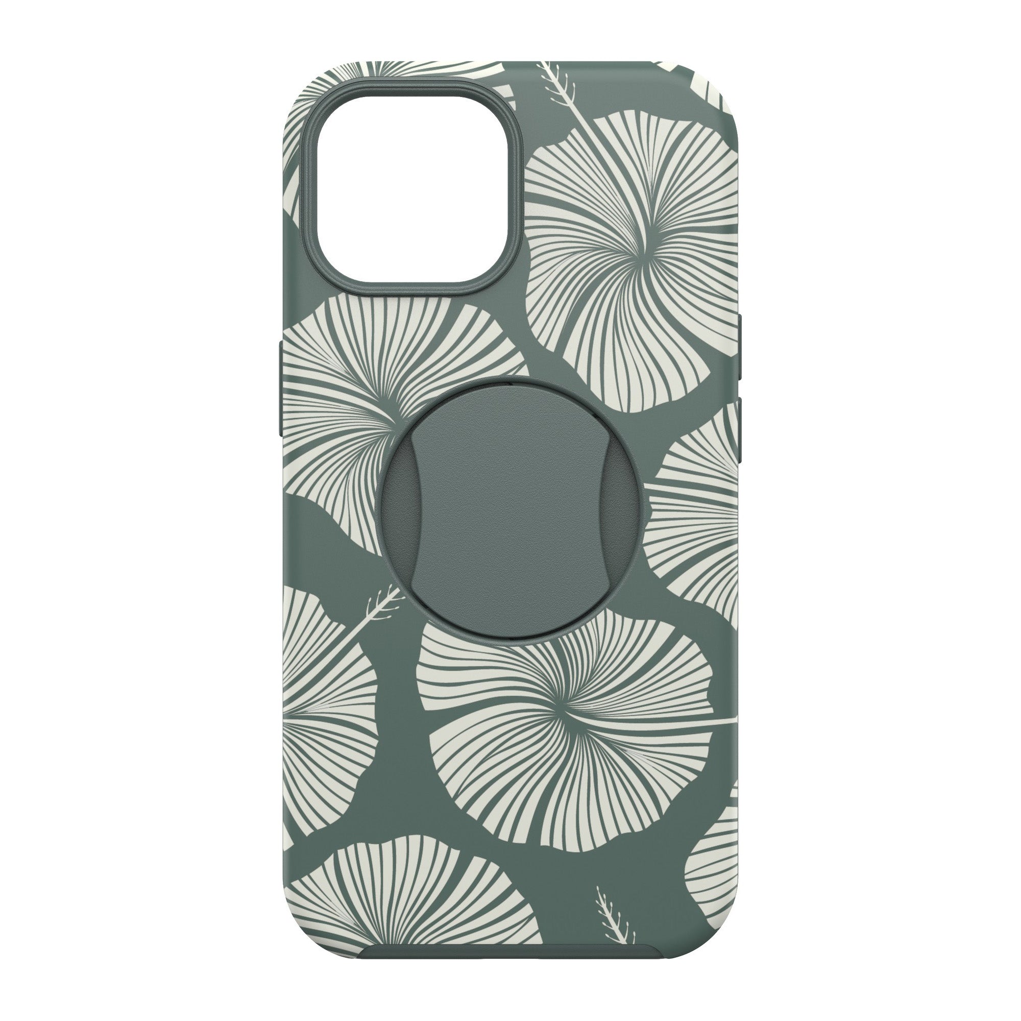 iPhone 15/14/13 Otterbox OtterGrip Symmetry w/ MagSafe Series Case - Green (Island Getaway) - 15-11417