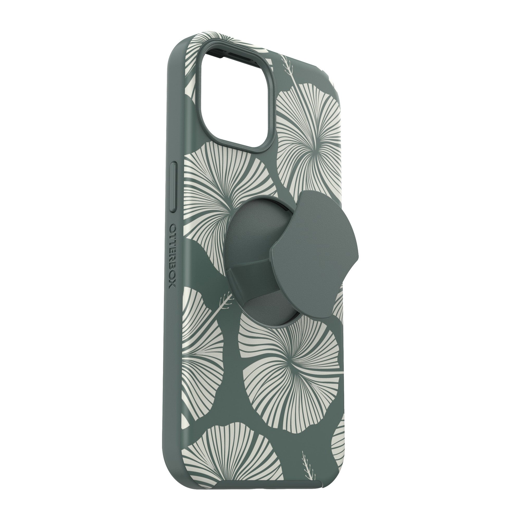 iPhone 15/14/13 Otterbox OtterGrip Symmetry w/ MagSafe Series Case - Green (Island Getaway) - 15-11417