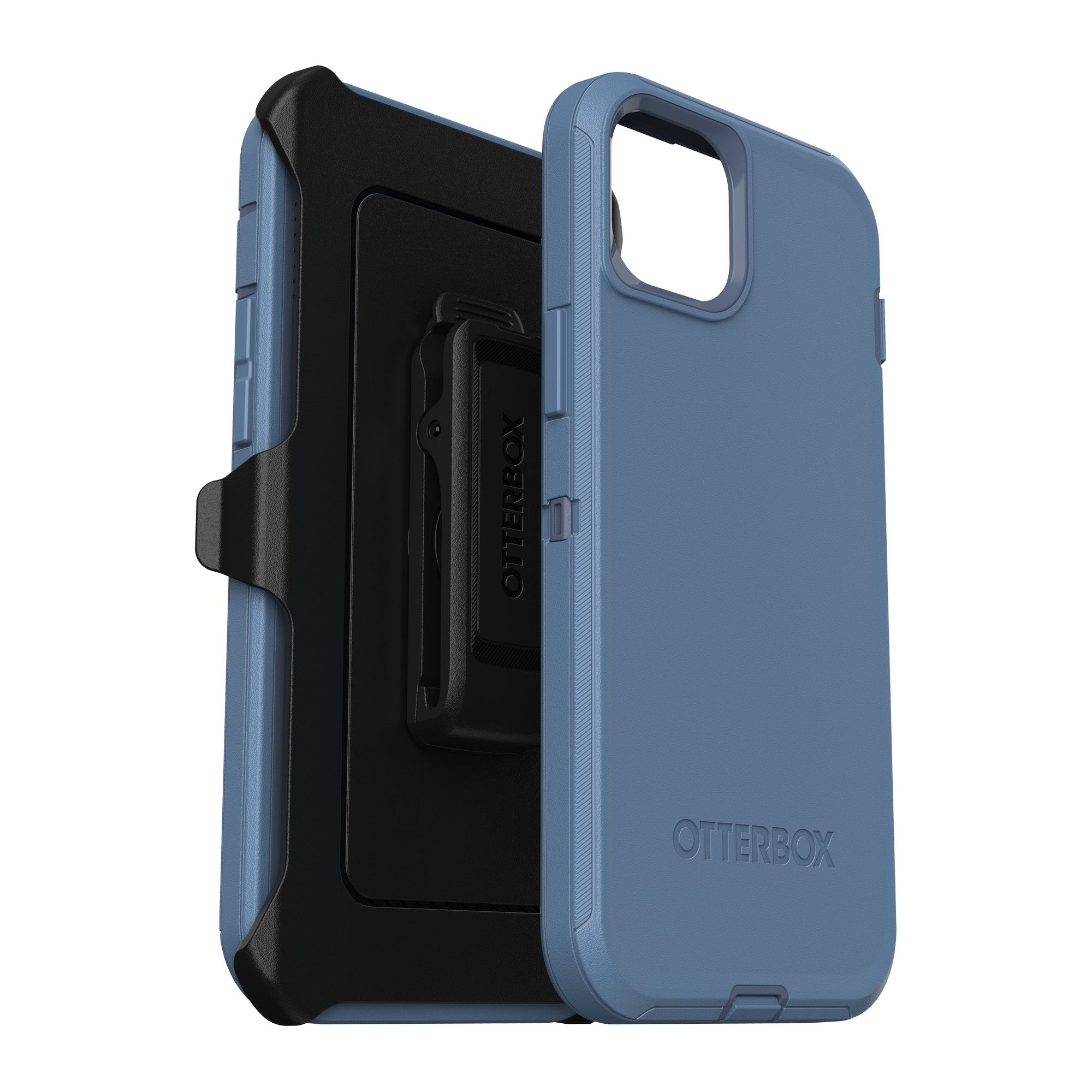 iPhone 15 Plus/14 Plus Otterbox Defender Series Case - Blue (Baby Blue Jeans) - 15-11435