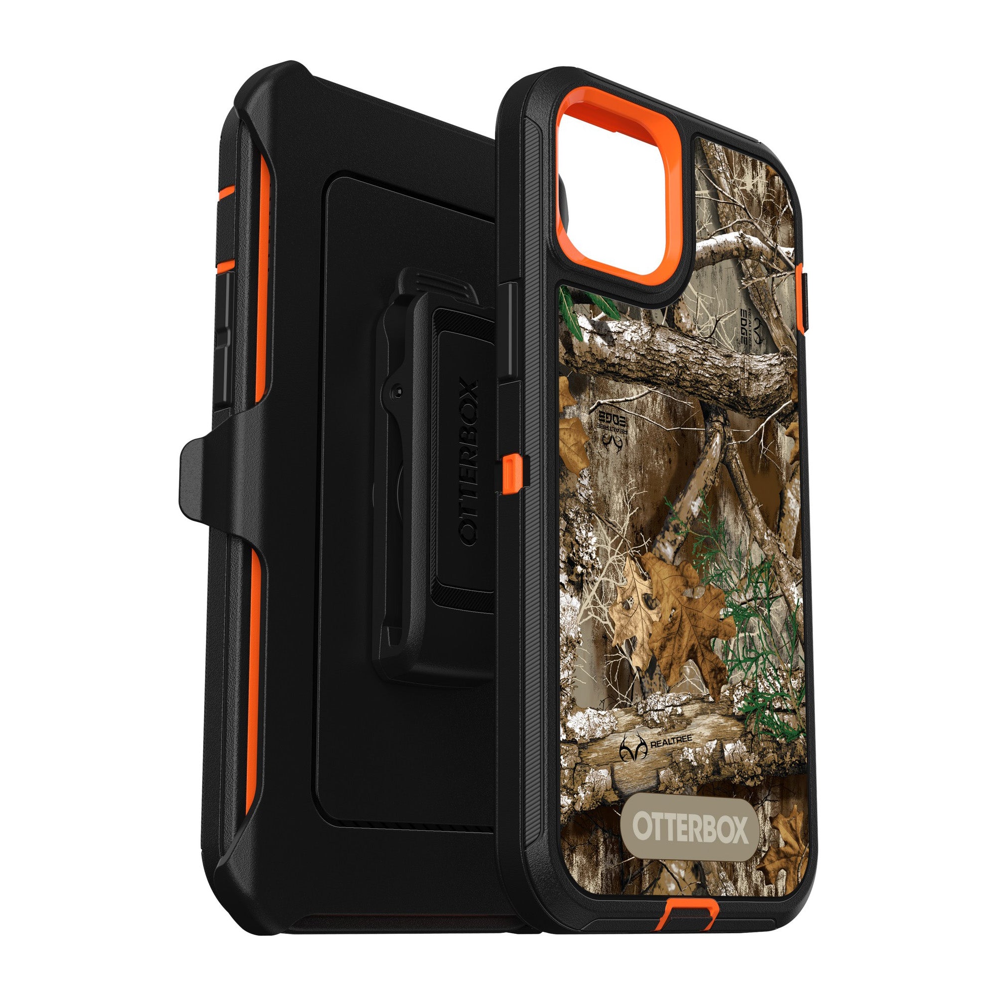 iPhone 15 Plus/14 Plus Otterbox Defender Graphics Series Case - Black (RealTree Edge) - 15-11443
