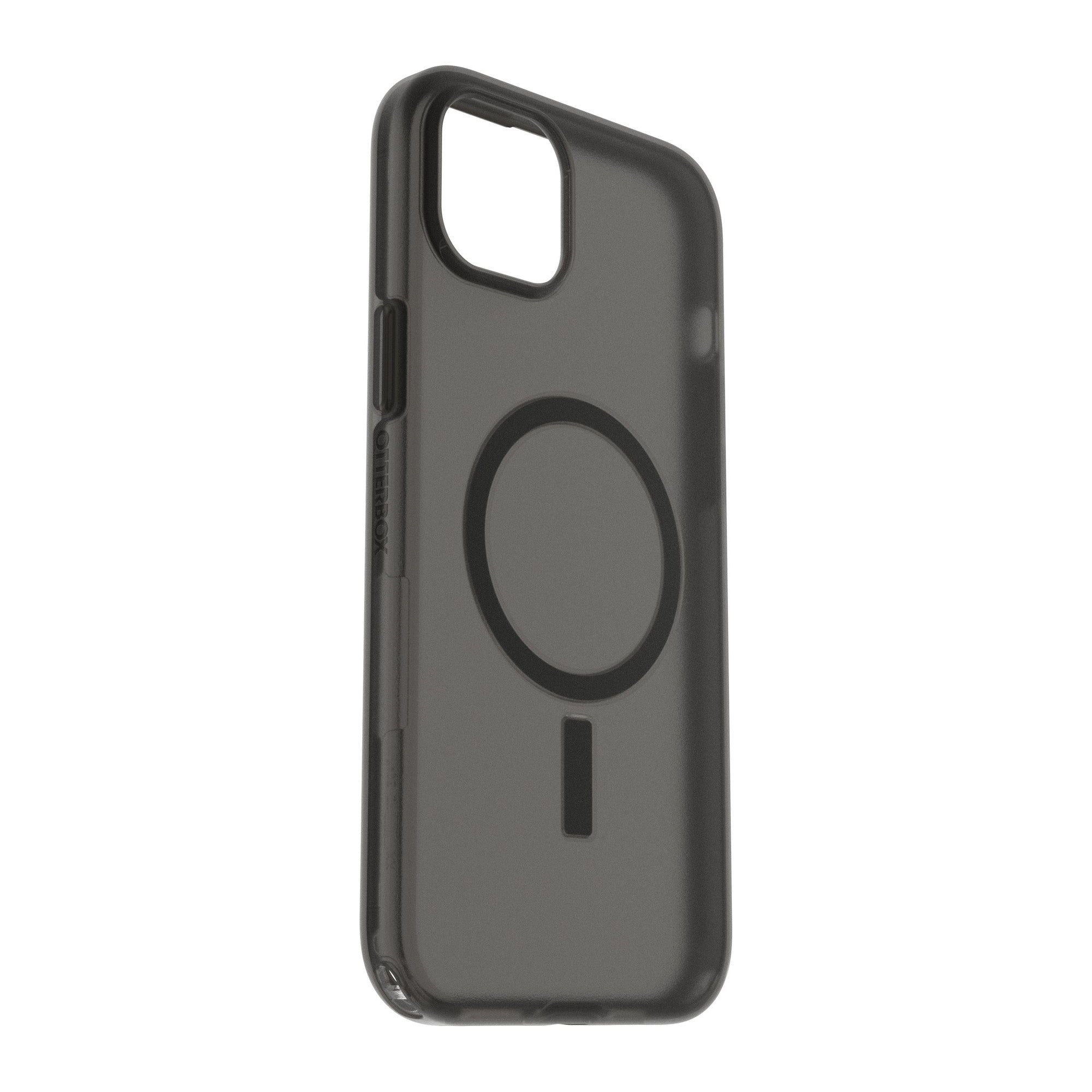 iPhone 15 Plus/14 Plus Otterbox Symmetry w/ MagSafe Soft Touch Series Case - Black (Dark Echo) - 15-11455