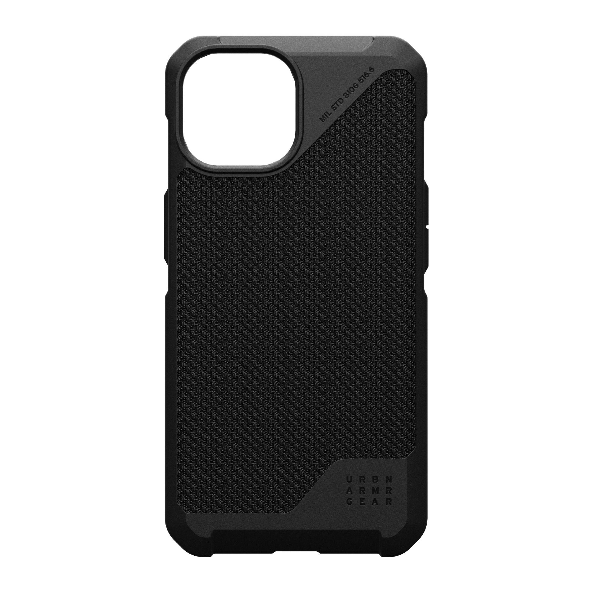 iPhone 15/14/13 UAG Metropolis LT MagSafe Case - Kevlar Black - 15-11493