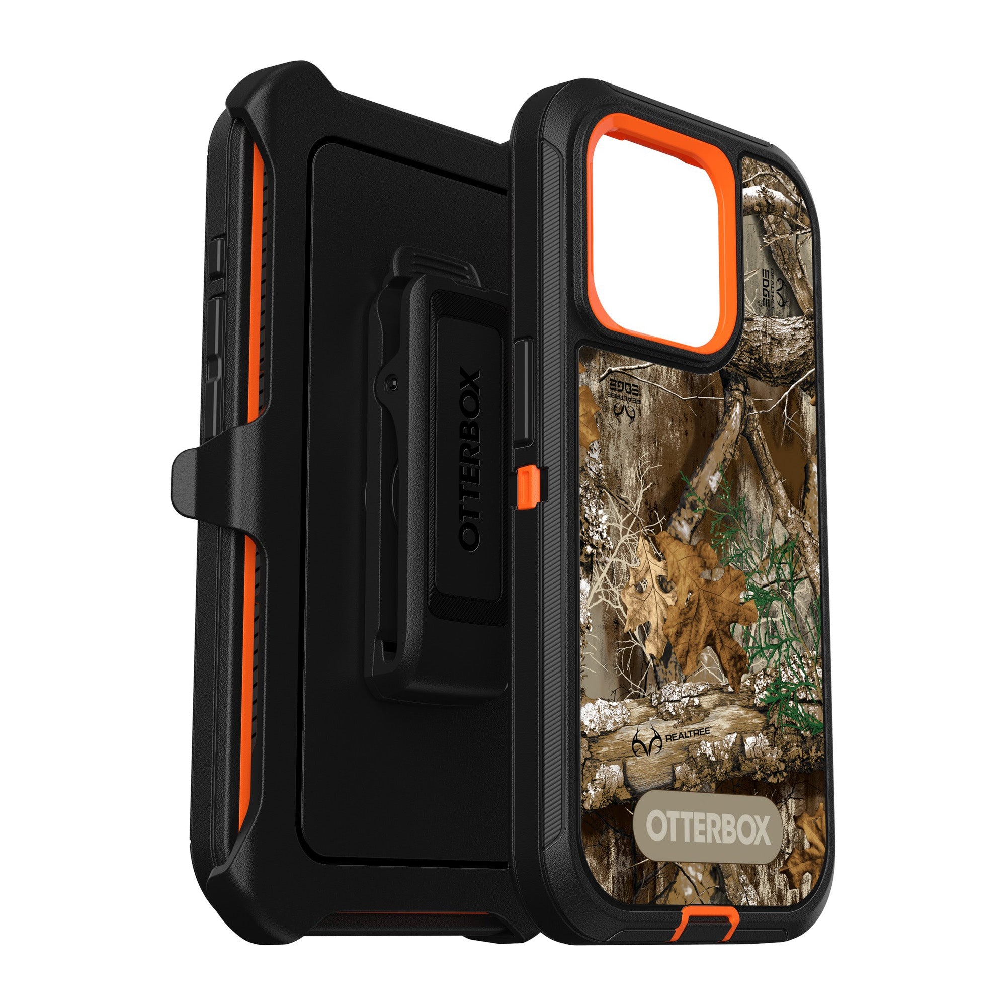 iPhone 15 Pro Otterbox Defender Graphics Series Case - Black (RealTree Edge) - 15-11531