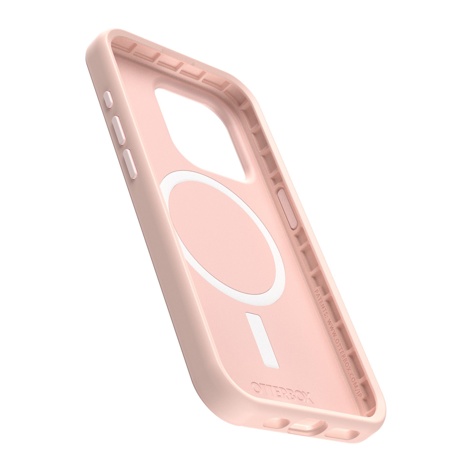 iPhone 15 Pro Otterbox Symmetry w/ MagSafe Series Case - Pink (Ballet Shoes) - 15-11535