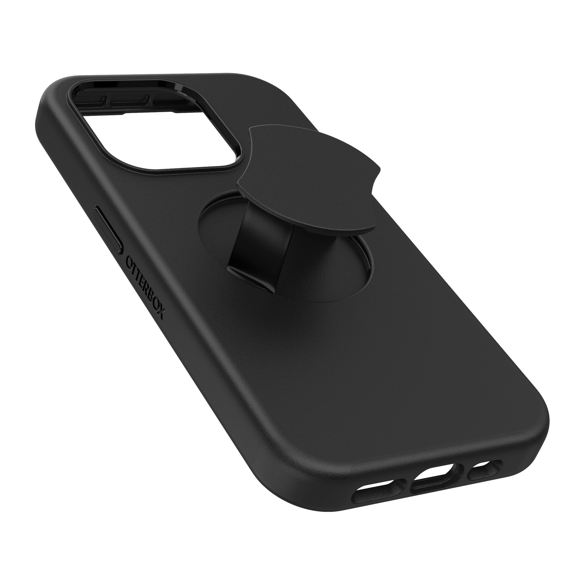 iPhone 15 Pro Otterbox OtterGrip Symmetry w/ MagSafe Series Case - Black - 15-11539