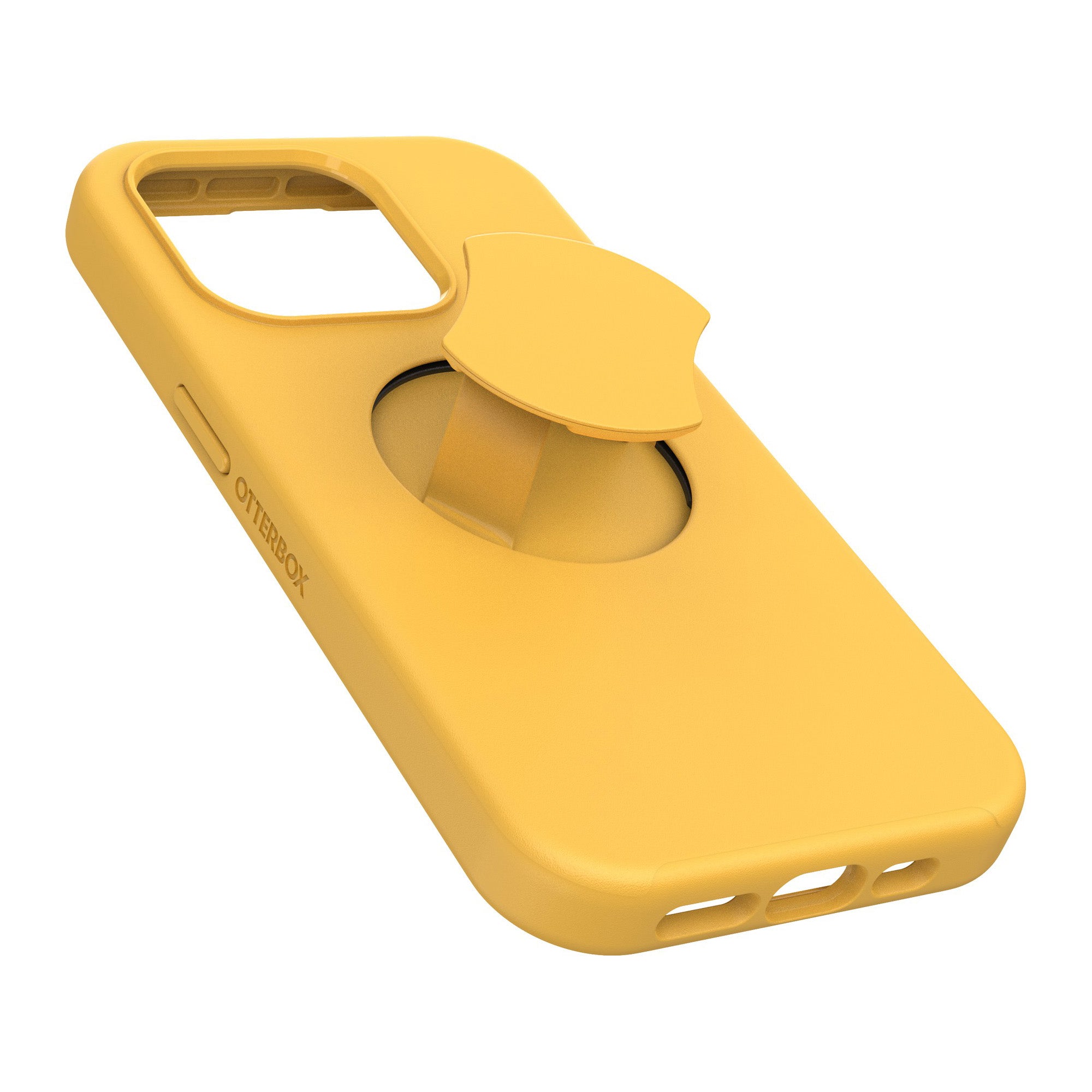 iPhone 15 Pro Otterbox OtterGrip Symmetry w/ MagSafe Series Case - Orange (Aspen Gleam) - 15-11541