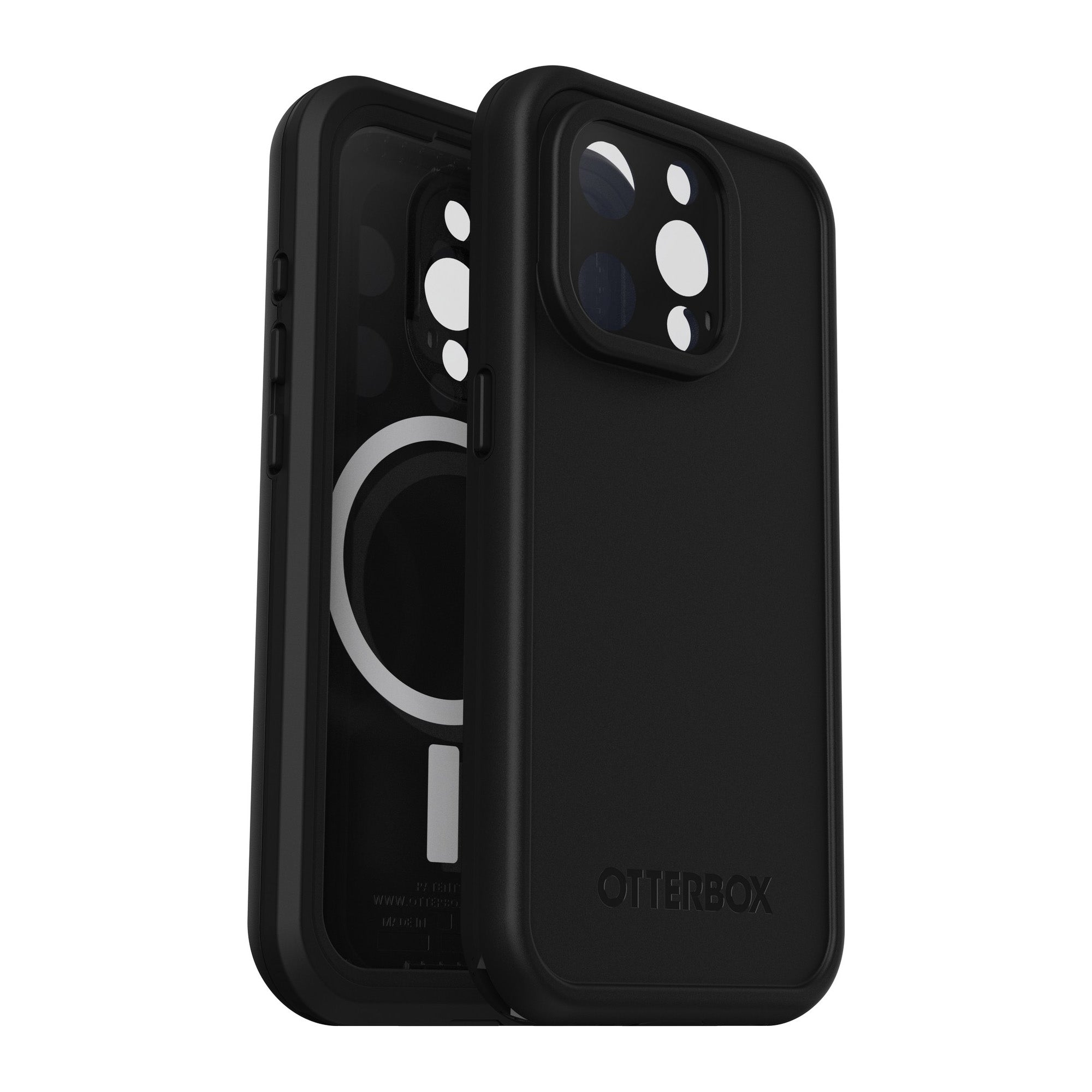 iPhone 15 Pro Otterbox Fre MagSafe Case - Black - 15-11548