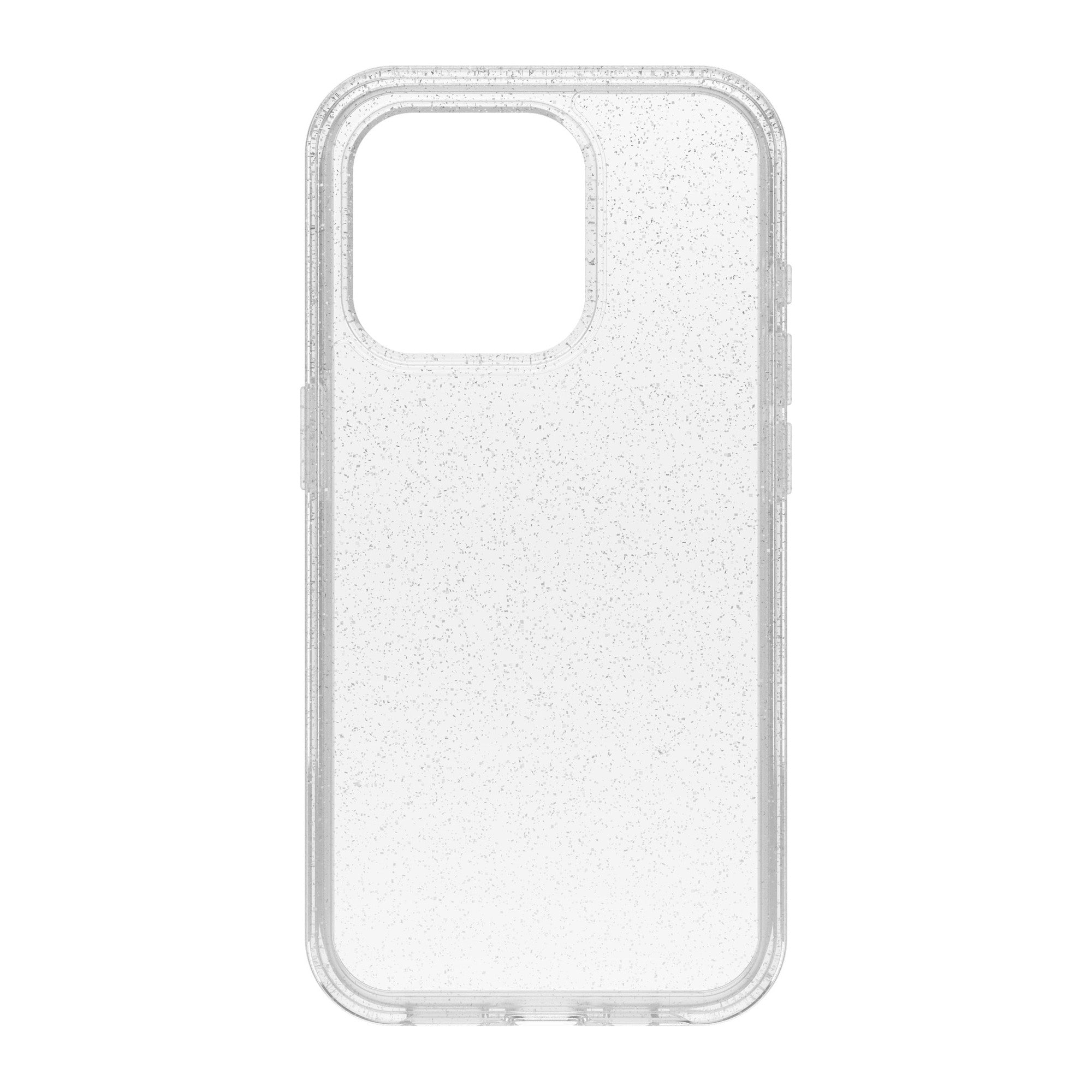 iPhone 15 Pro Otterbox Symmetry Series Case - Clear/Silver Flake (Stardust) - 15-11563