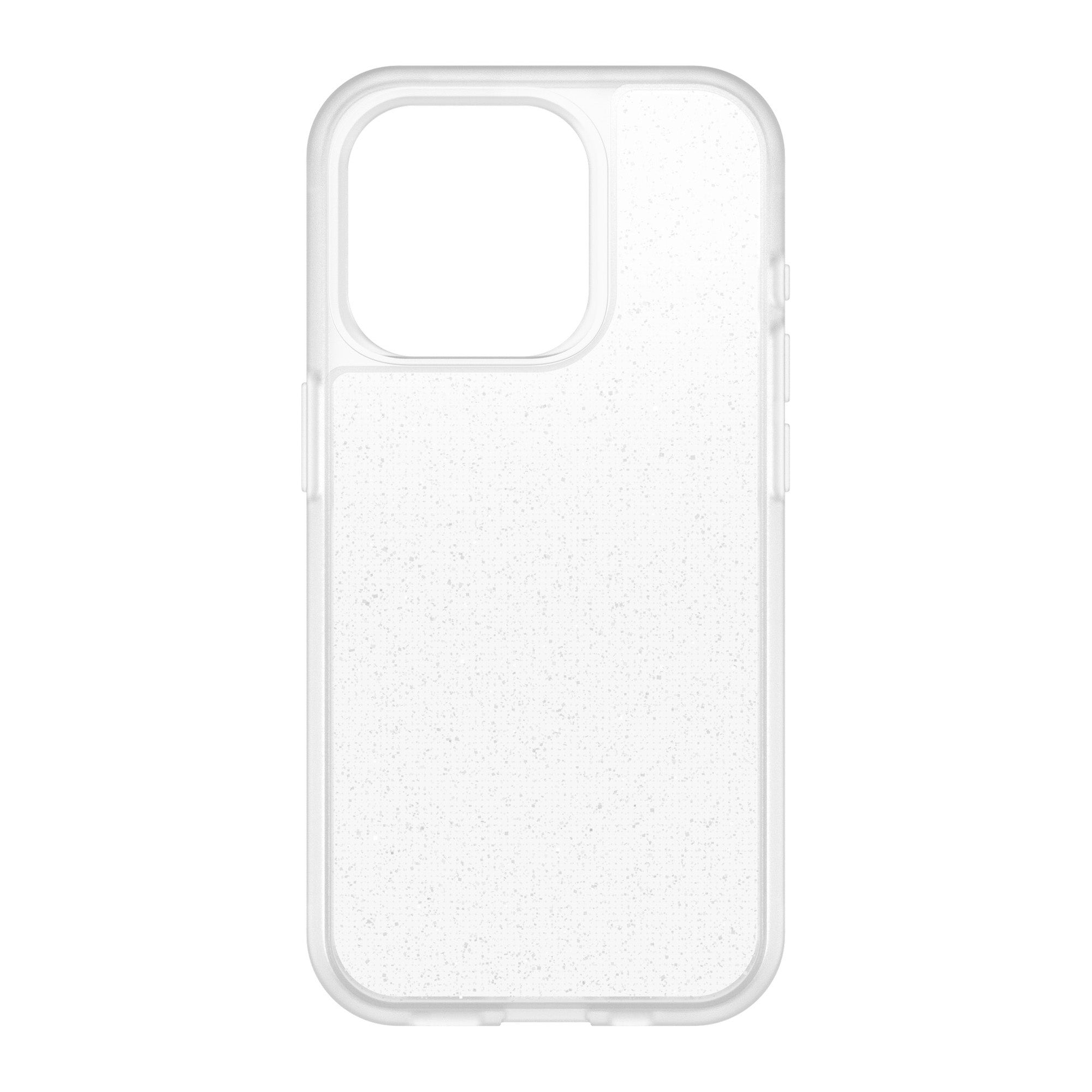 iPhone 15 Pro Otterbox React Series Case - Clear/Silver (Stardust) - 15-11564