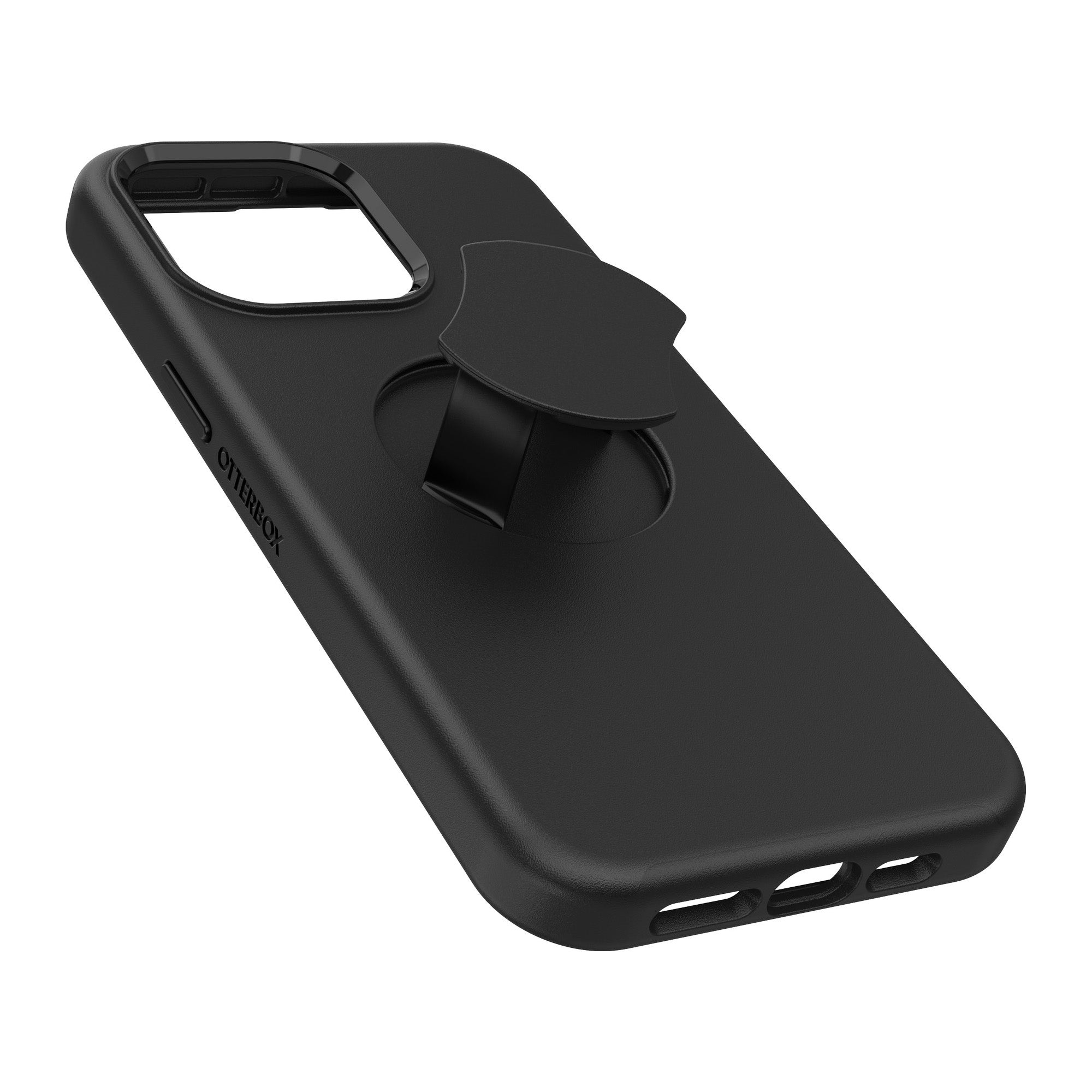 iPhone 15 Pro Max Otterbox OtterGrip Symmetry w/ MagSafe Series Case - Black - 15-11583