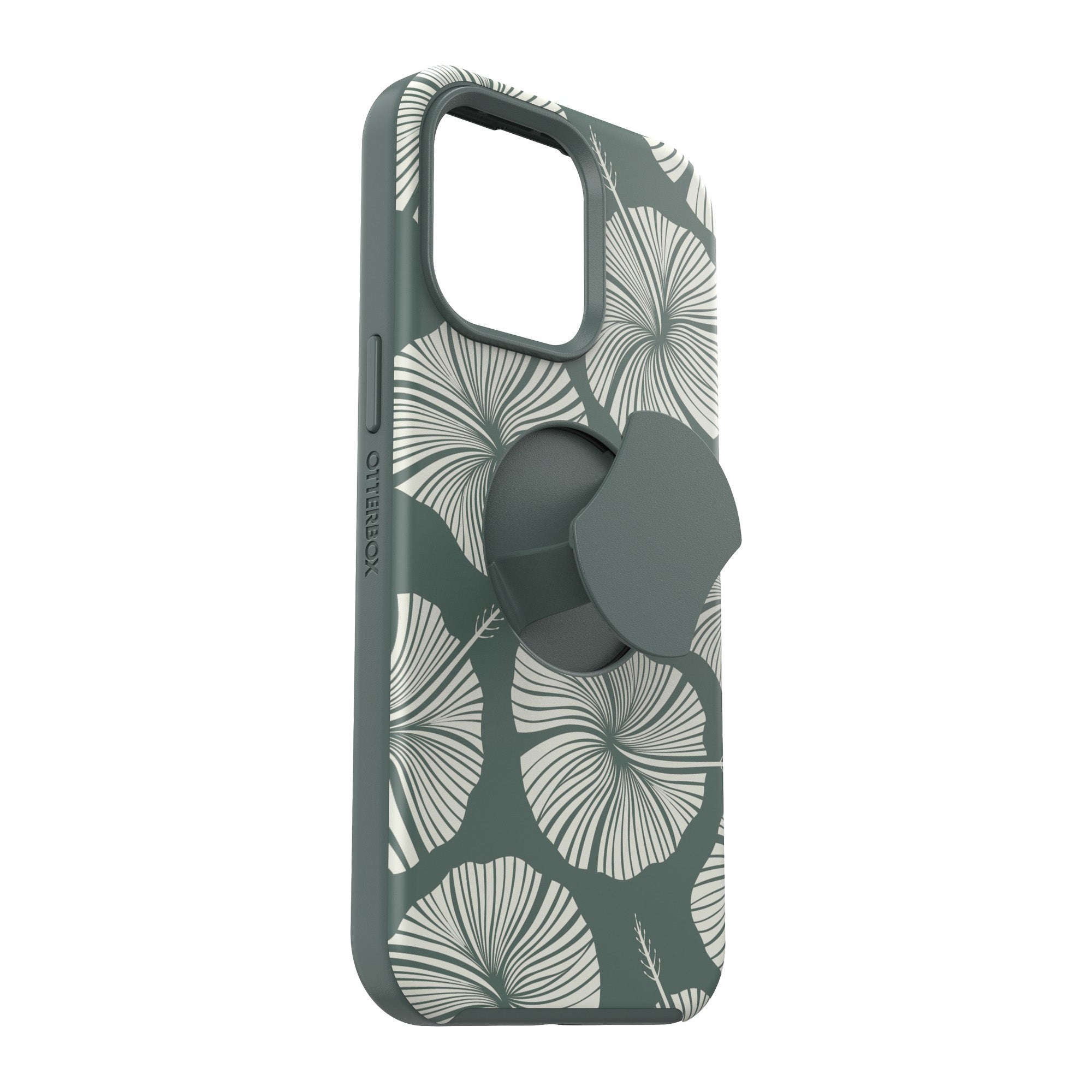 iPhone 15 Pro Max Otterbox OtterGrip Symmetry w/ MagSafe Series Case - Green (Island Getaway) - 15-11586