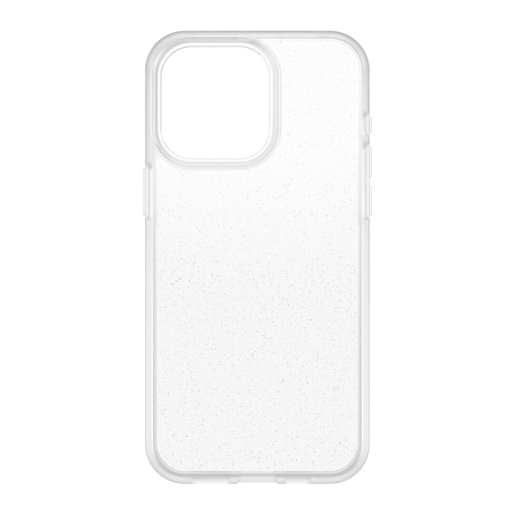 iPhone 15 Pro Max Otterbox React Series Case - Clear/Silver (Stardust) - 15-11608