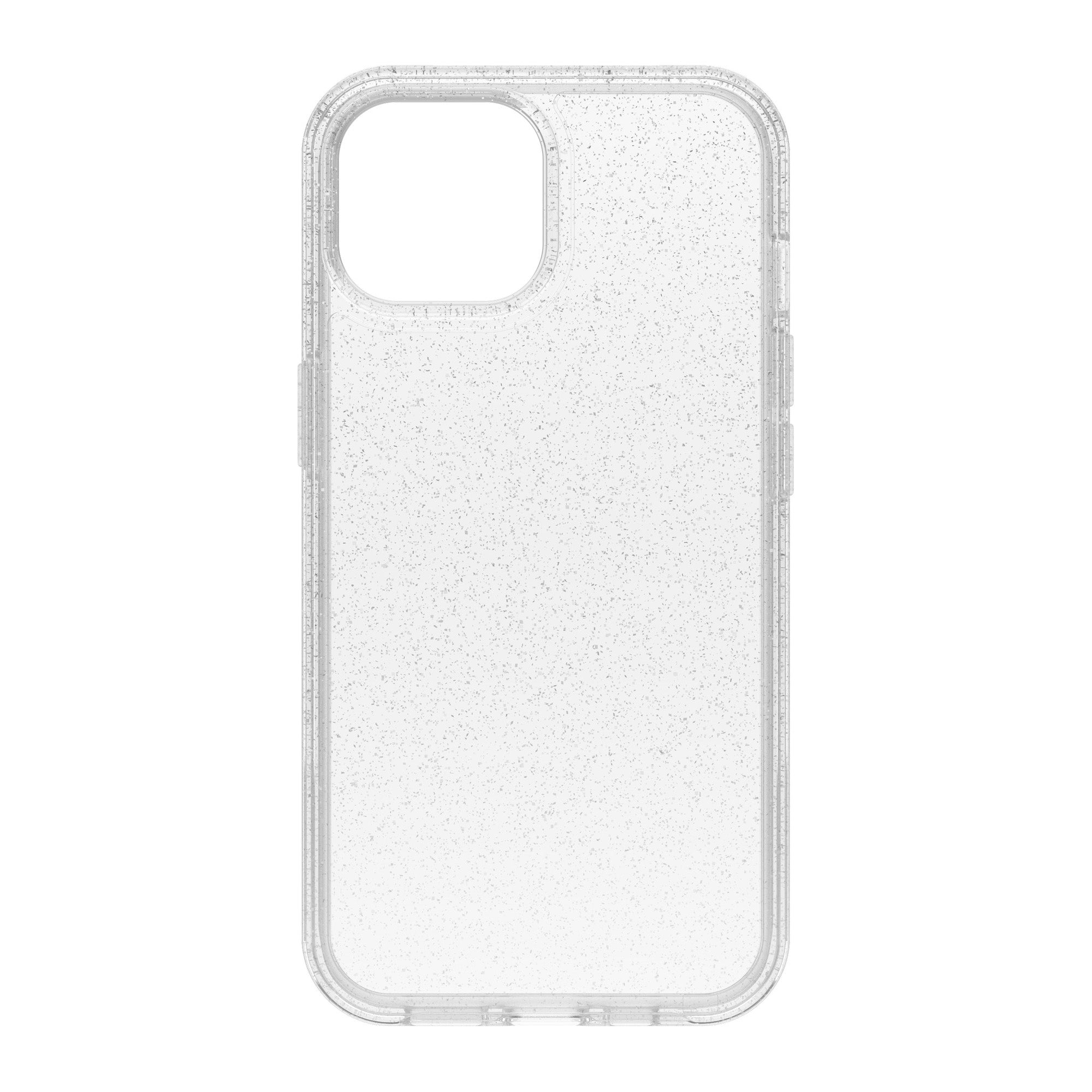 iPhone 15/14/13 Otterbox Symmetry Series Case - Clear/Silver Flake (Stardust) - 15-11612