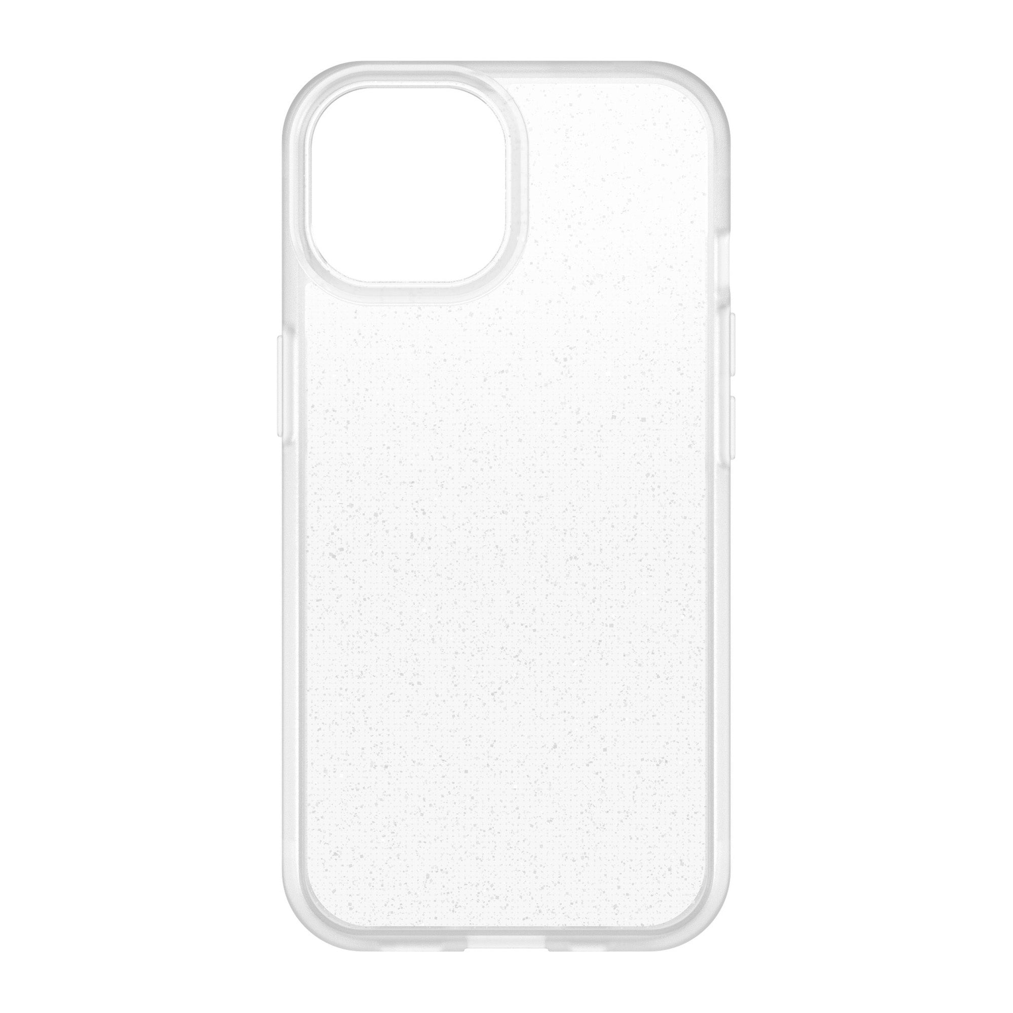 iPhone 15 Otterbox React Series Case - Clear/Silver (Stardust) - 15-11613