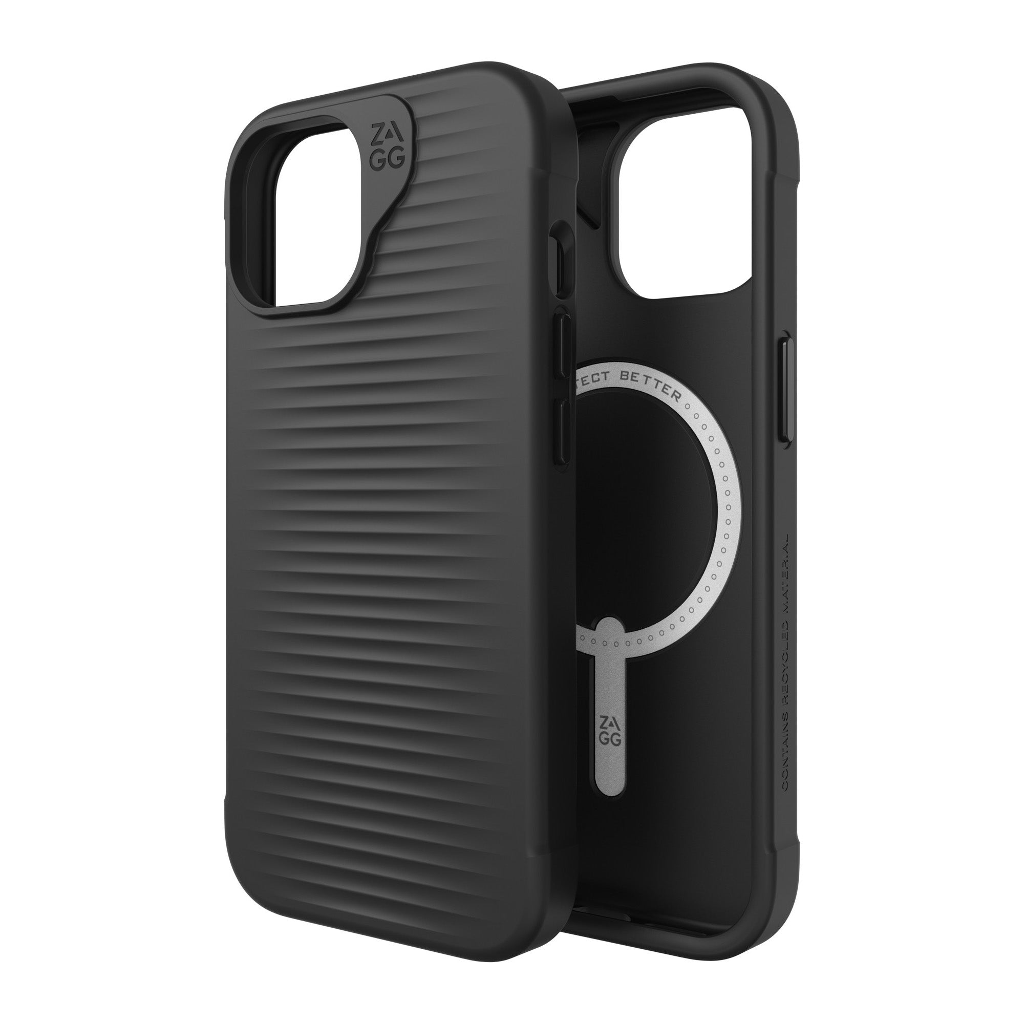 iPhone 15/14/13 ZAGG (GEAR4) Luxe Snap Case - Black - 15-11616