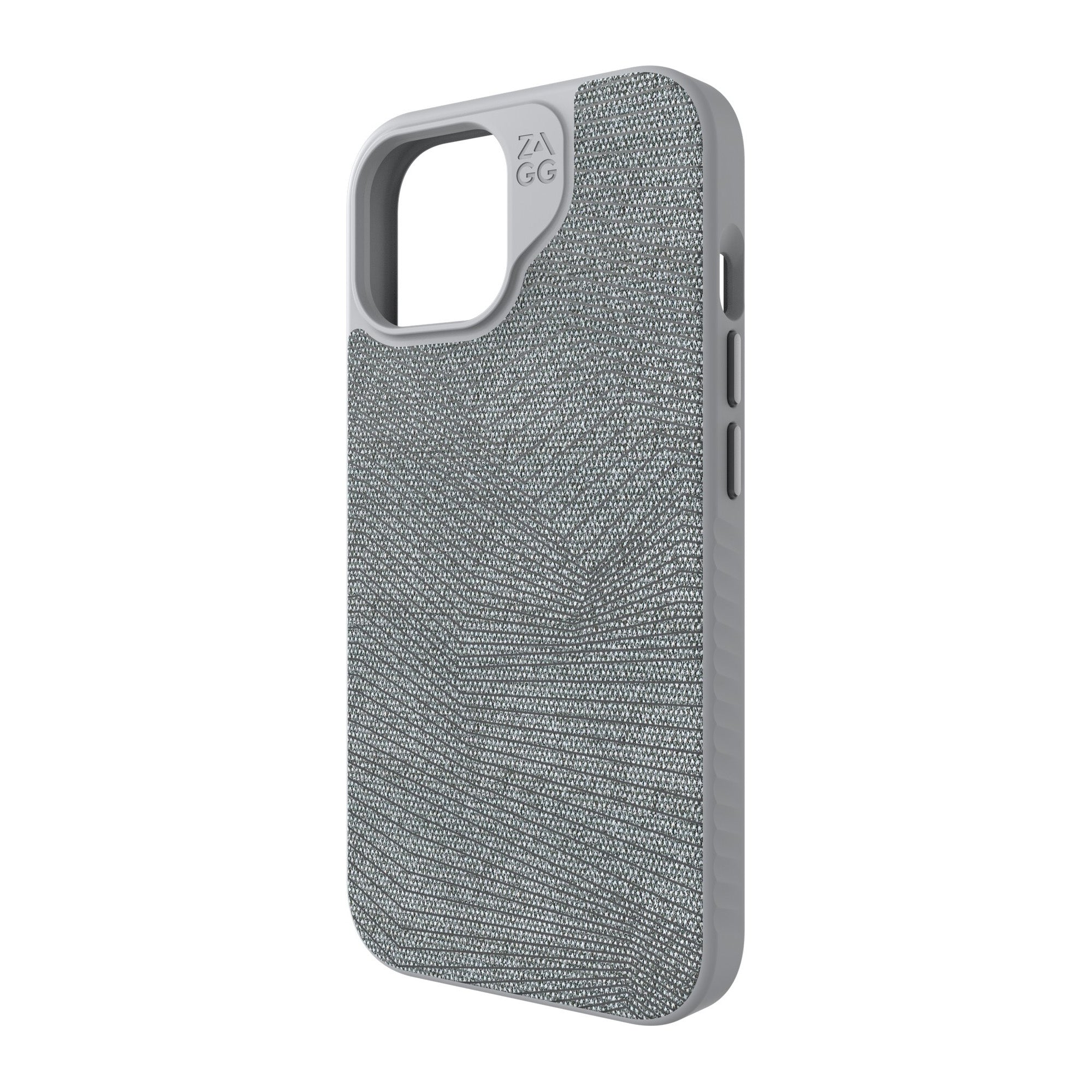 iPhone 15/14/13 ZAGG (GEAR4) London Snap Case - Grey Geo - 15-11636