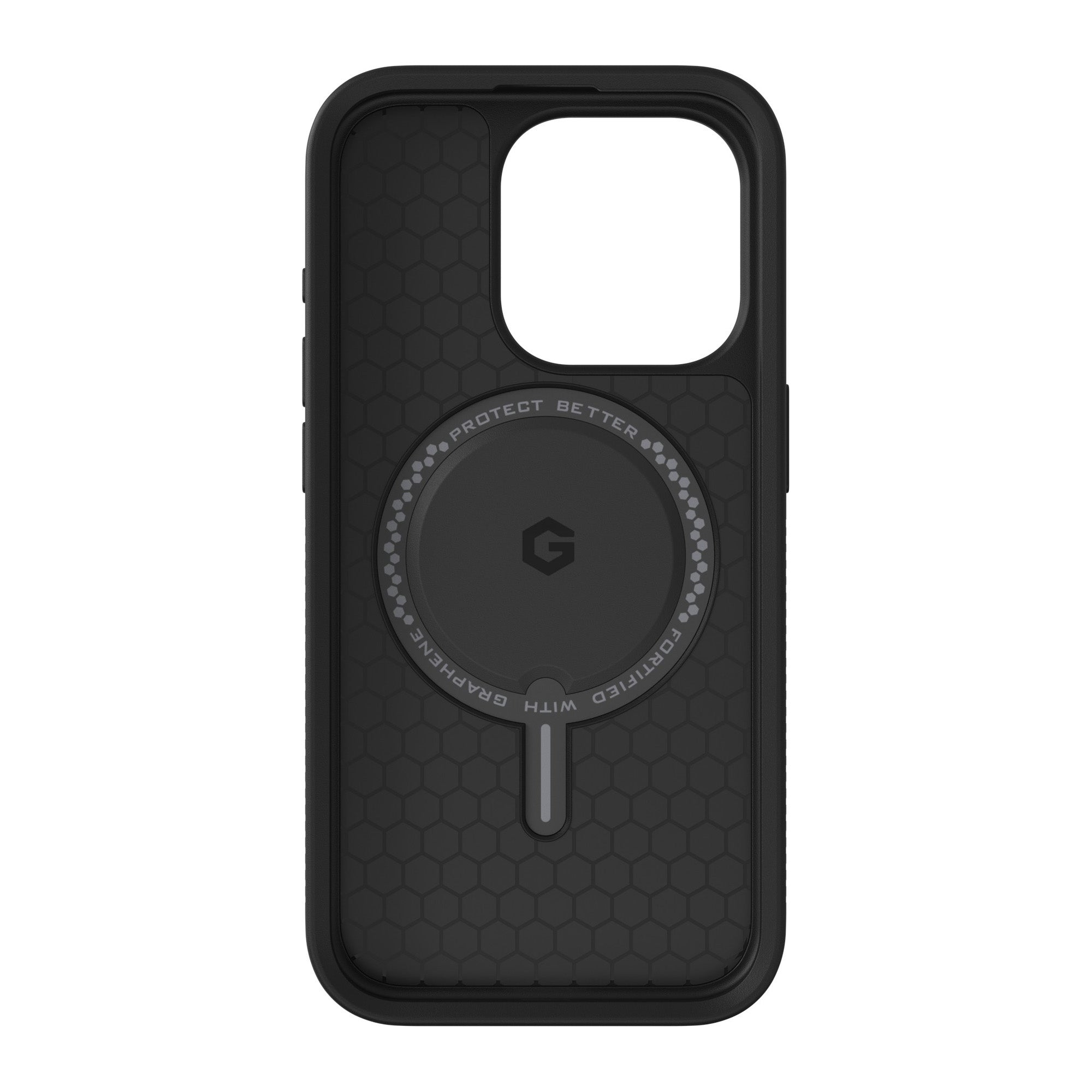 iPhone 15 Pro ZAGG (GEAR4) Everest Snap Kickstand Case - Black - 15-11670