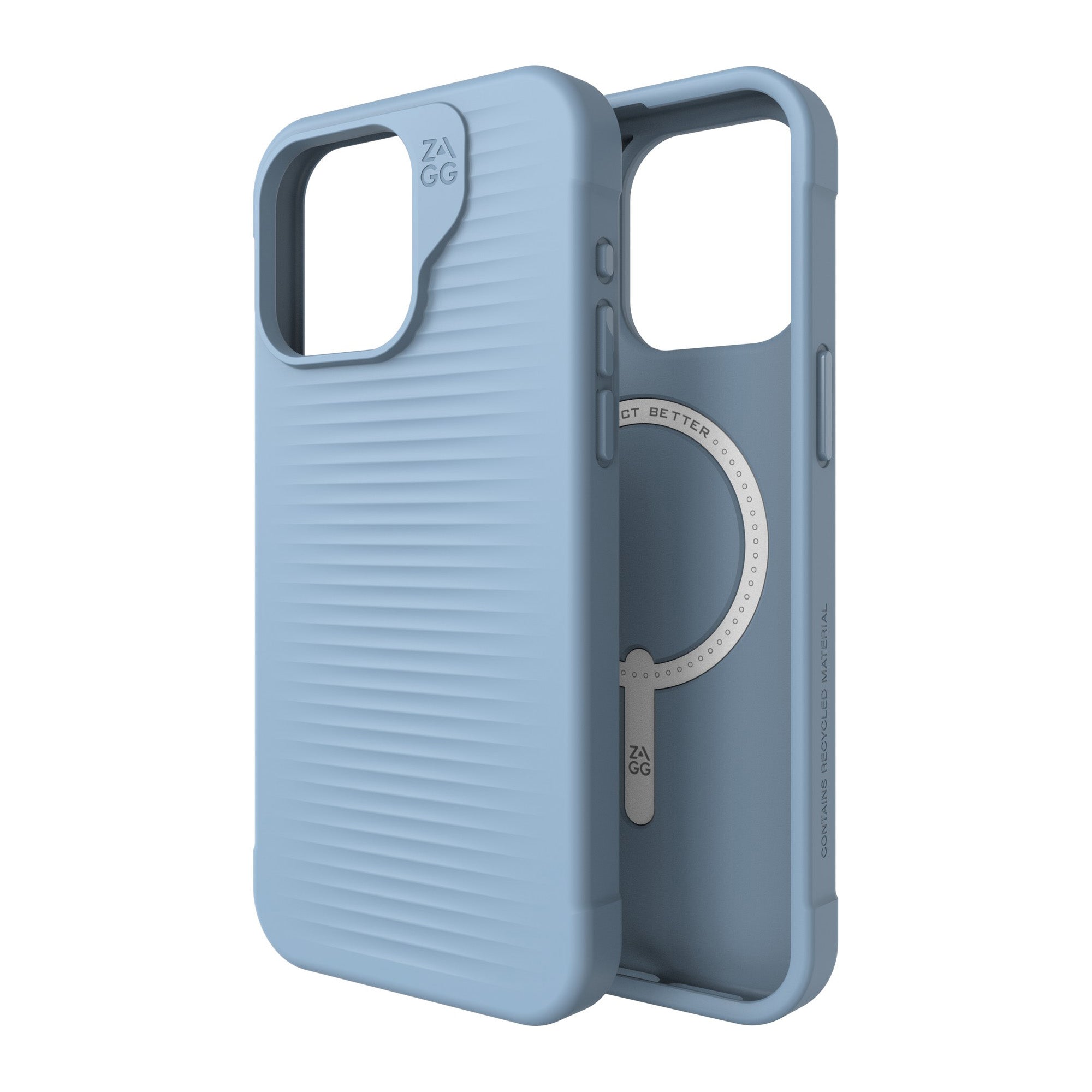 iPhone 15 Pro Max ZAGG/GEAR4 Graphene Luxe Snap Case - Blue - 15-11688