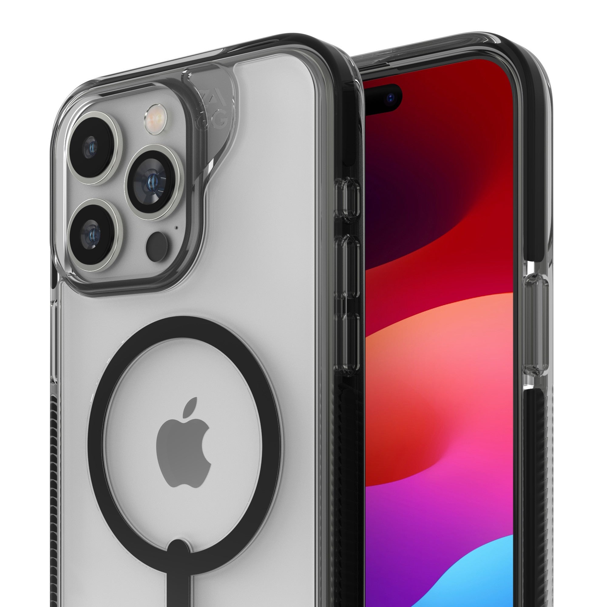 iPhone 15 Pro Max ZAGG (GEAR4) Santa Cruz Snap Case - Black - 15-11691